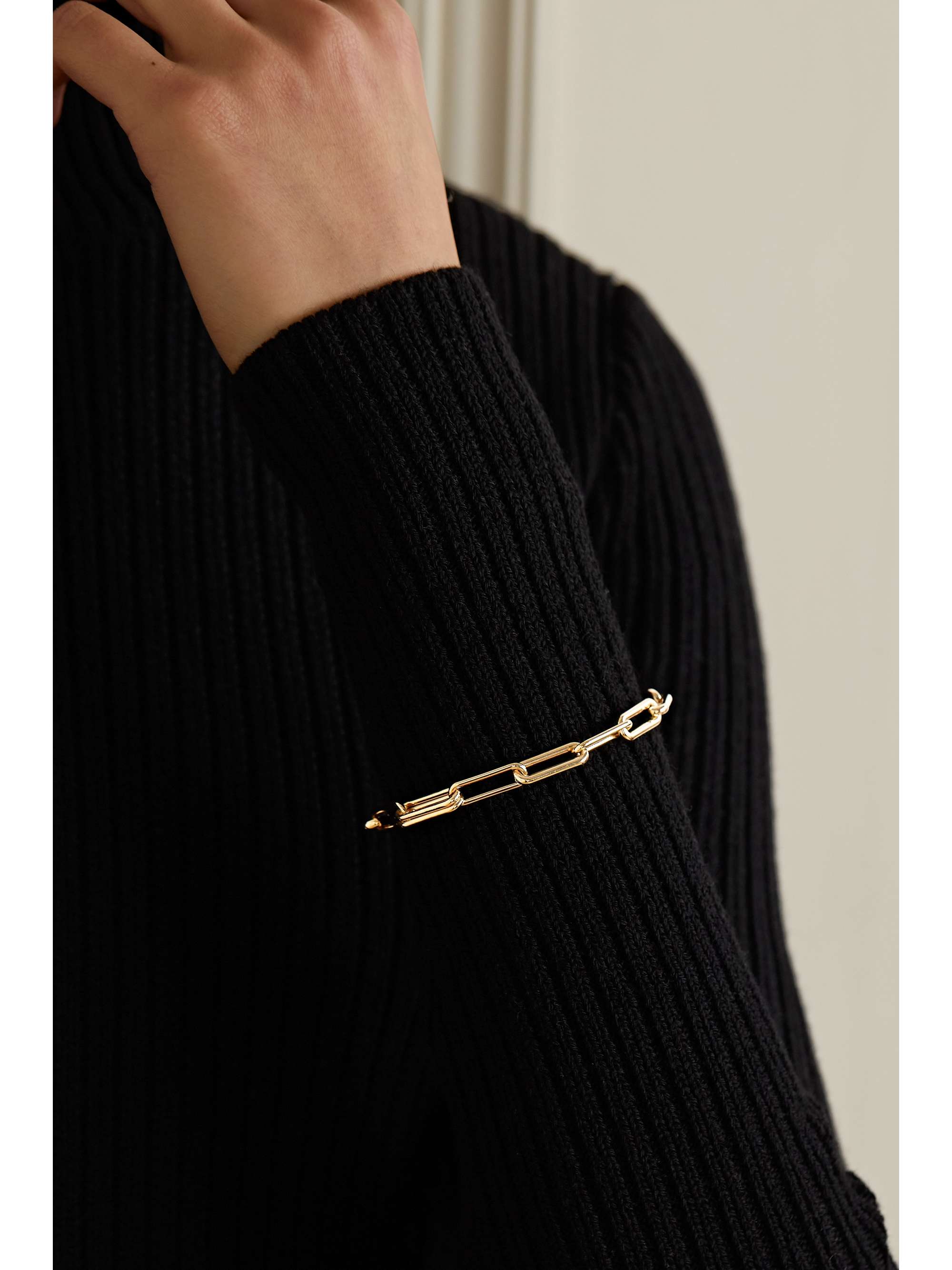 SPINELLI KILCOLLIN Elliptical 18-karat gold bracelet