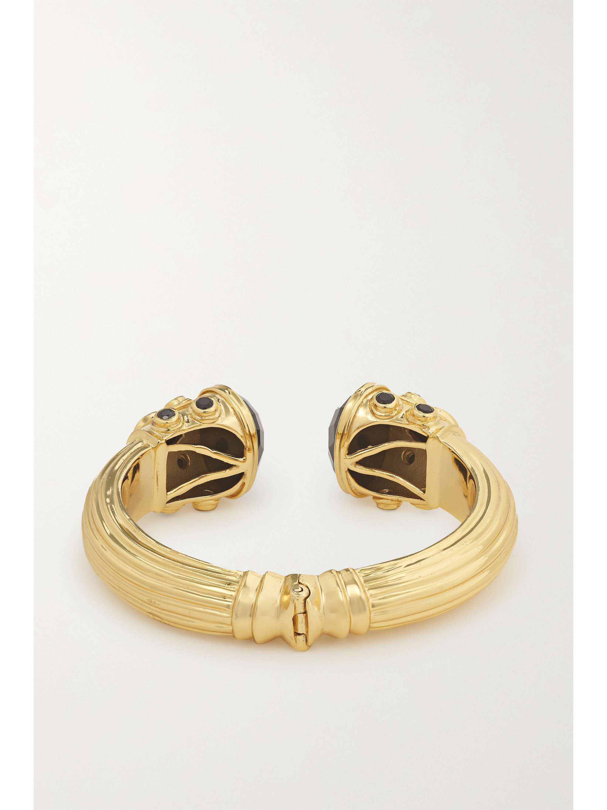 AMRAPALI LONDON Gold-plated onyx cuff