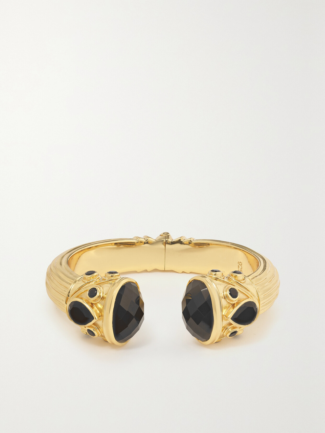 Amrapali Gold-plated Onyx Cuff