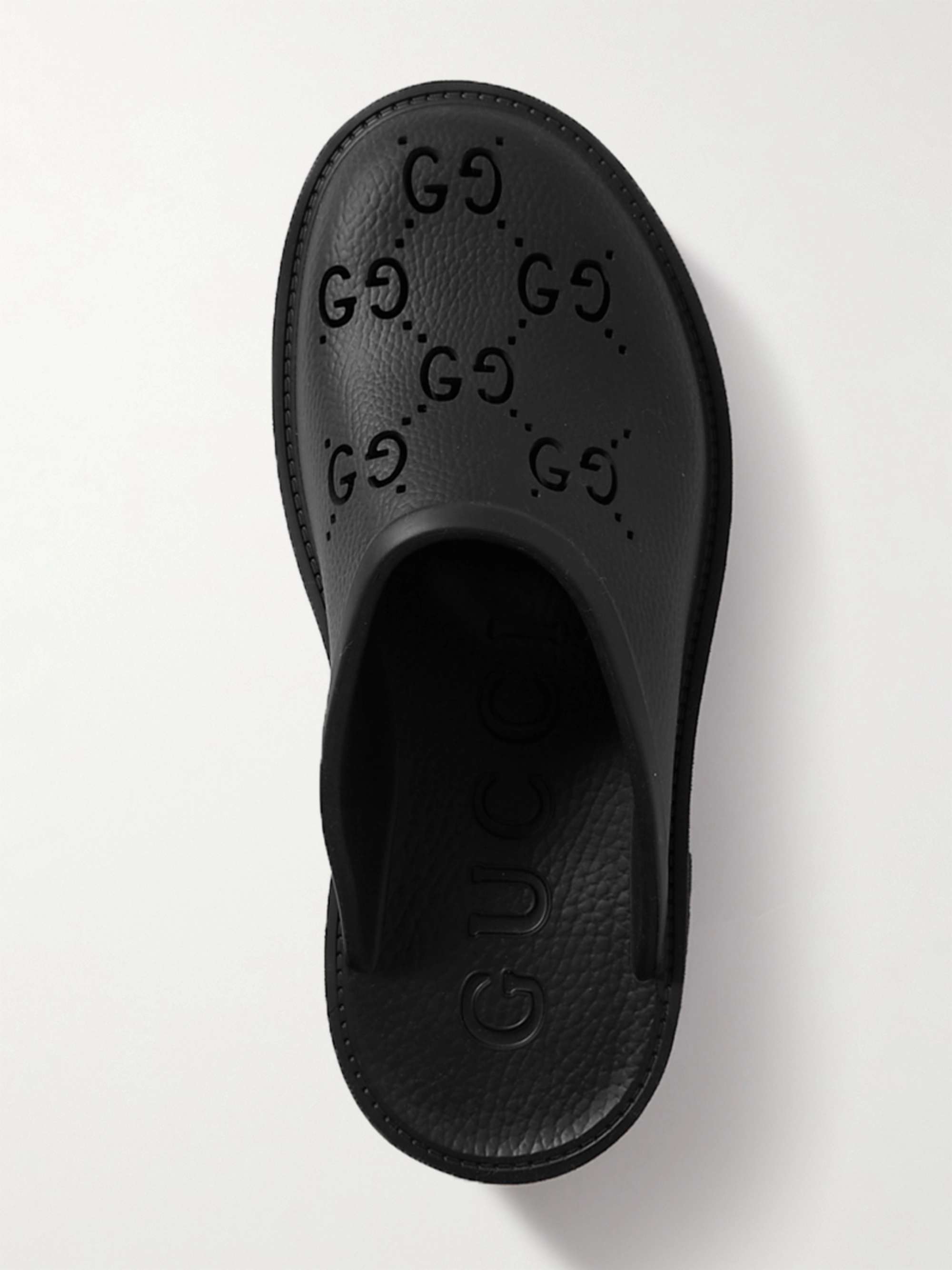 Gucci Launches Perforated Rubber Shoes That Look Like Crocs Priced