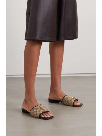 gucci slides flats
