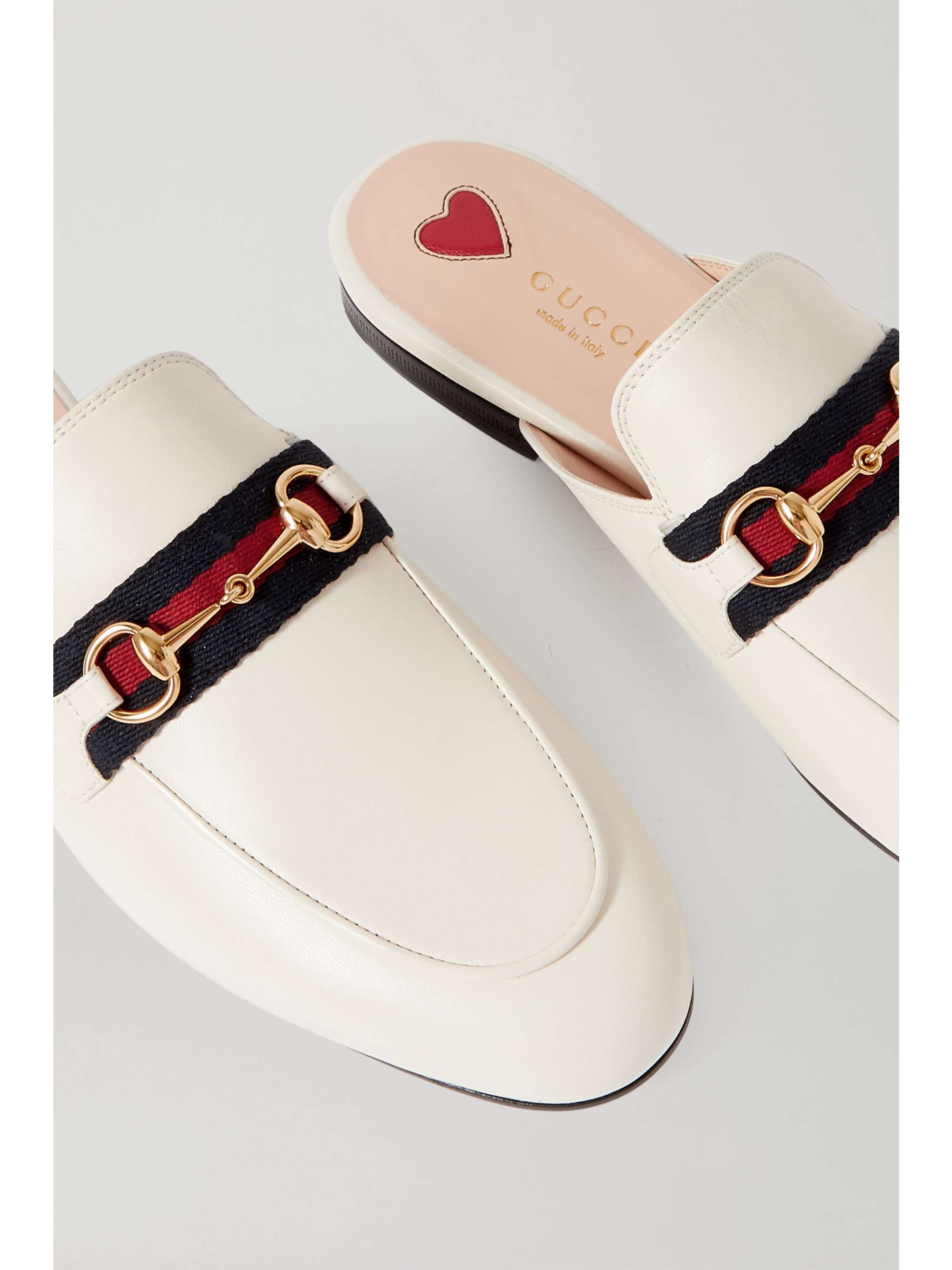 gucci leather slippers