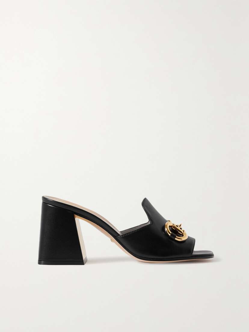 Gucci Horsebit-detailed Leather Mules