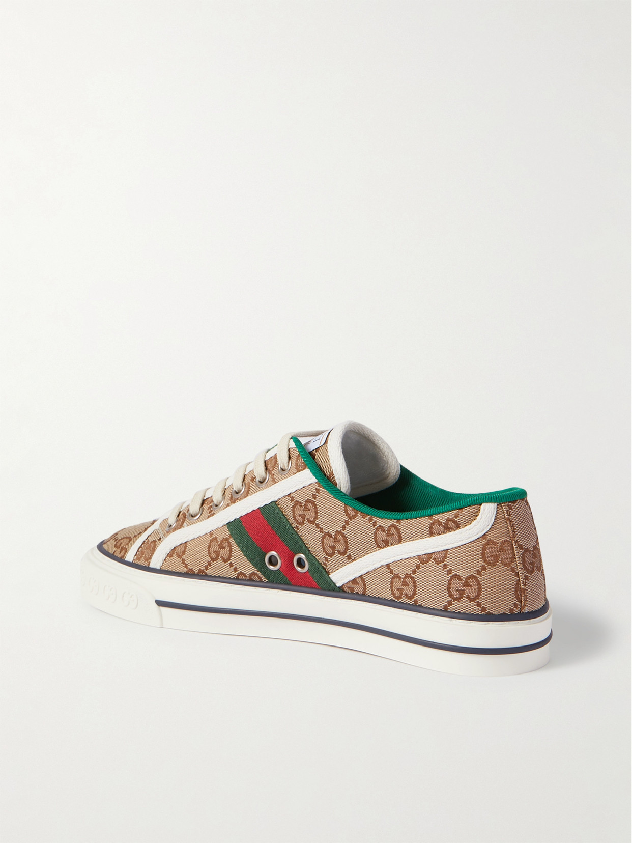 Tennis 1977 Logo-Embroidered Canvas Sneakers