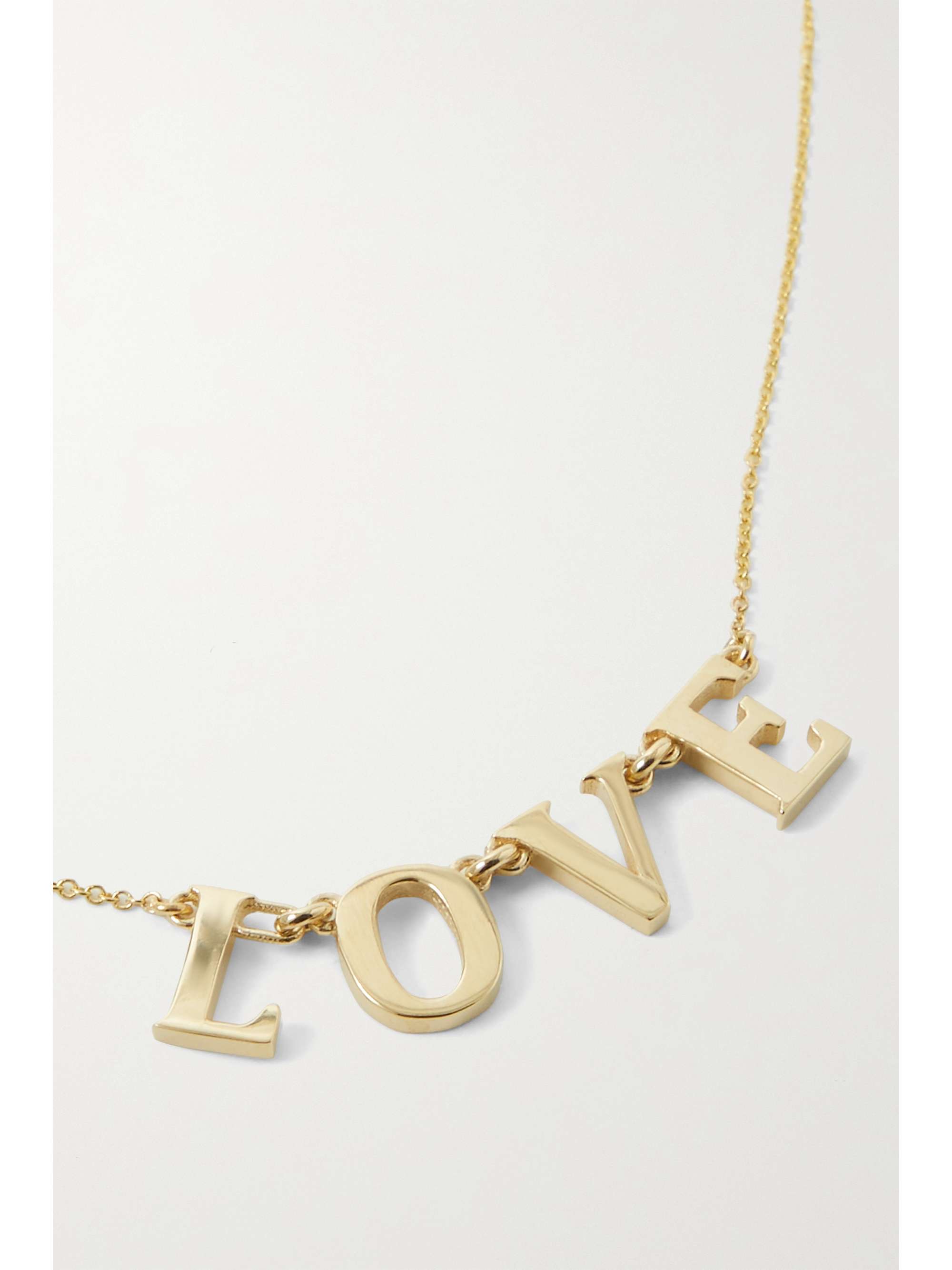 karat gold necklace | ROXANNE FIRST 