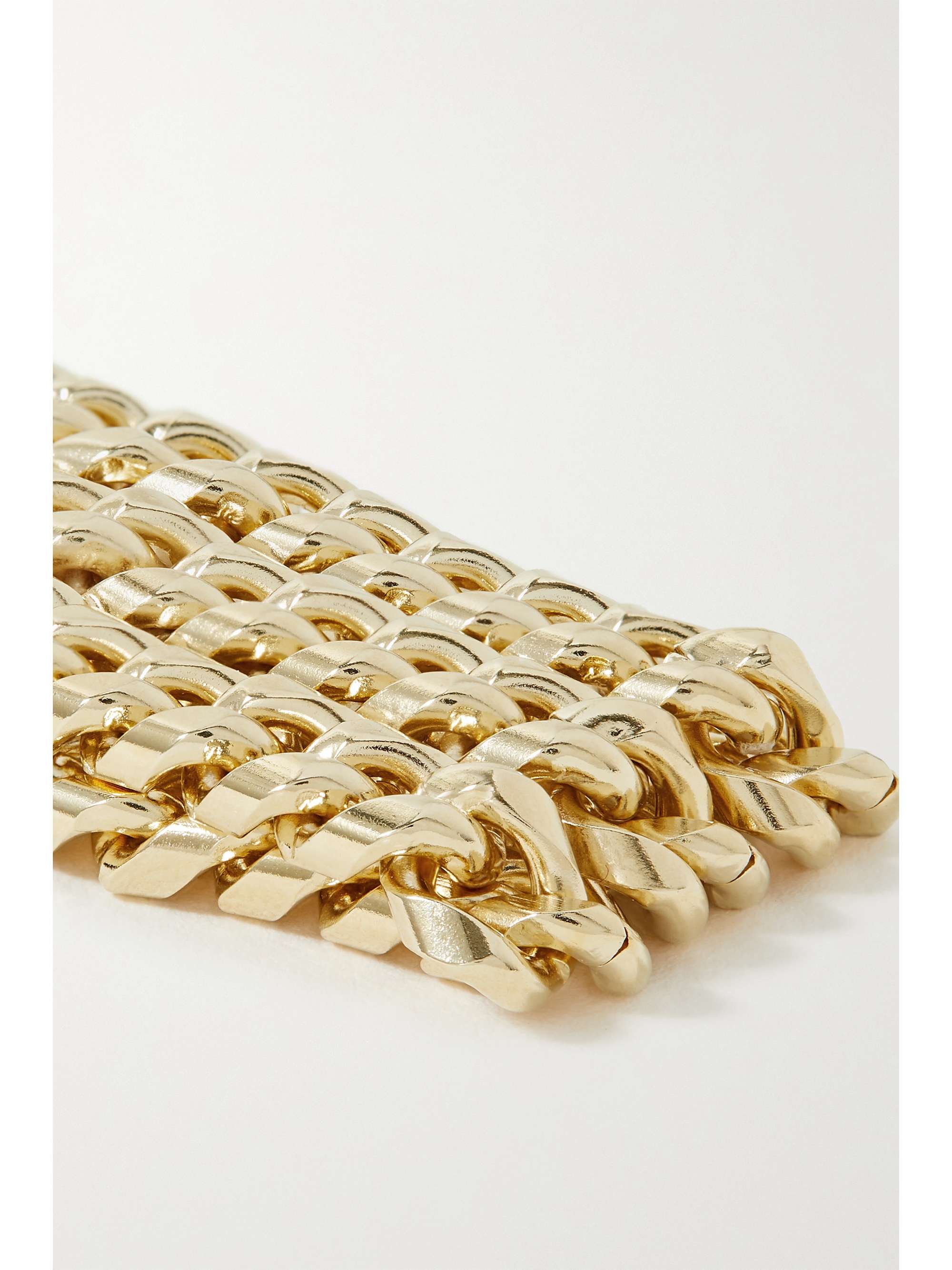 JENNIFER FISHER Triple XXS Dean gold-plated ring