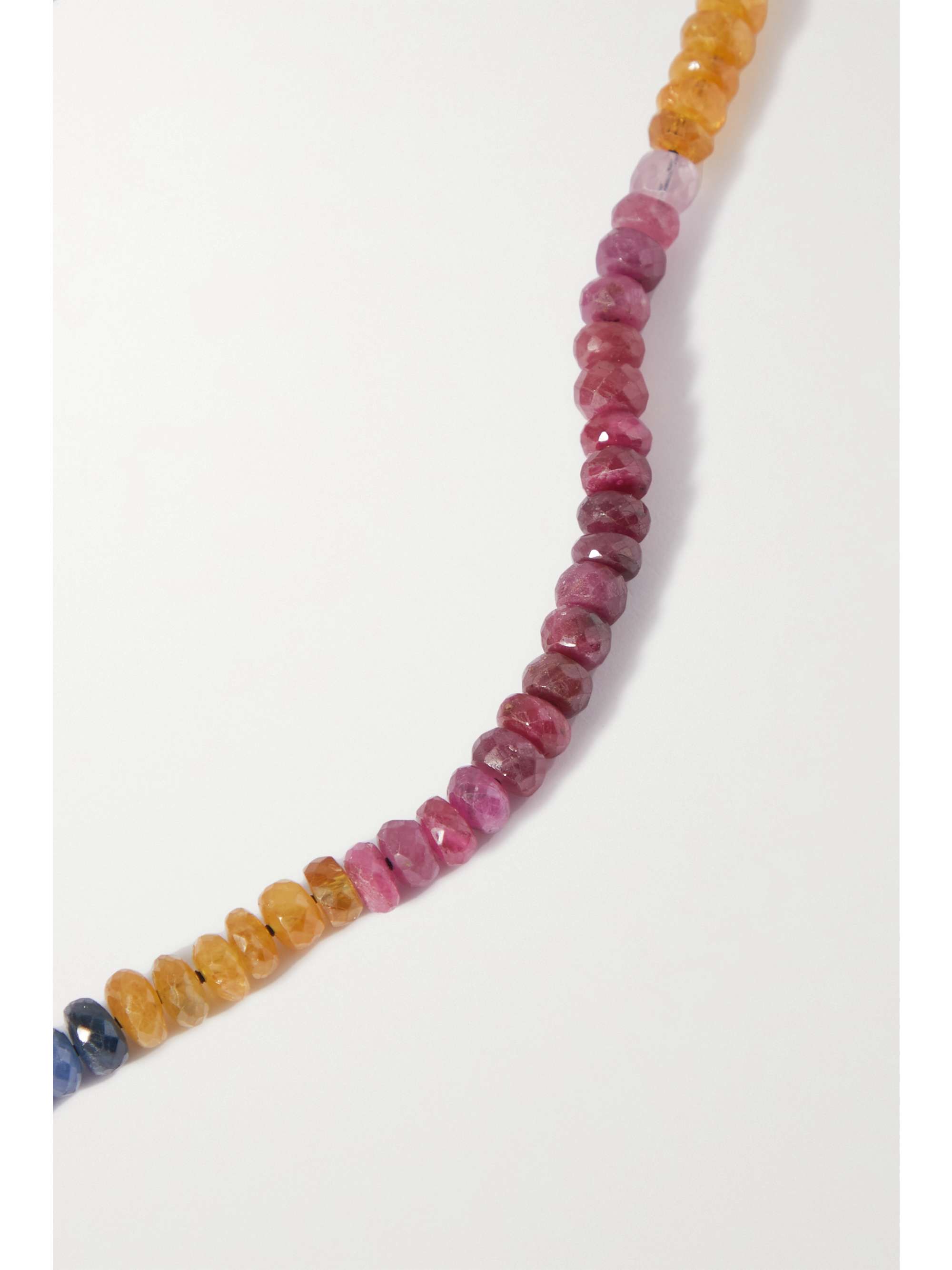 JIA JIA Gold sapphire necklace