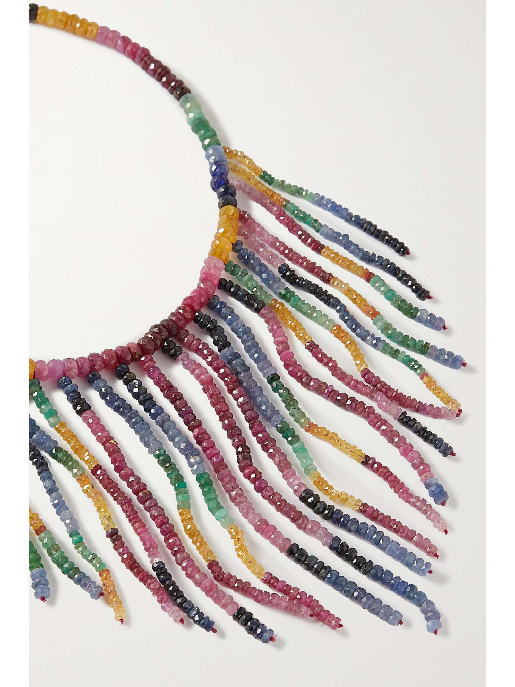 JIA JIA Gold sapphire necklace