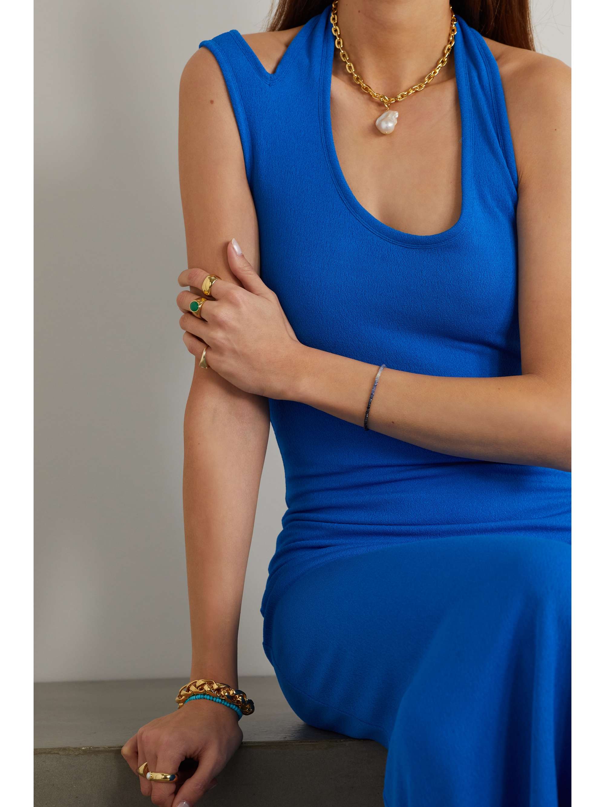 JIA JIA Gold sapphire bracelet