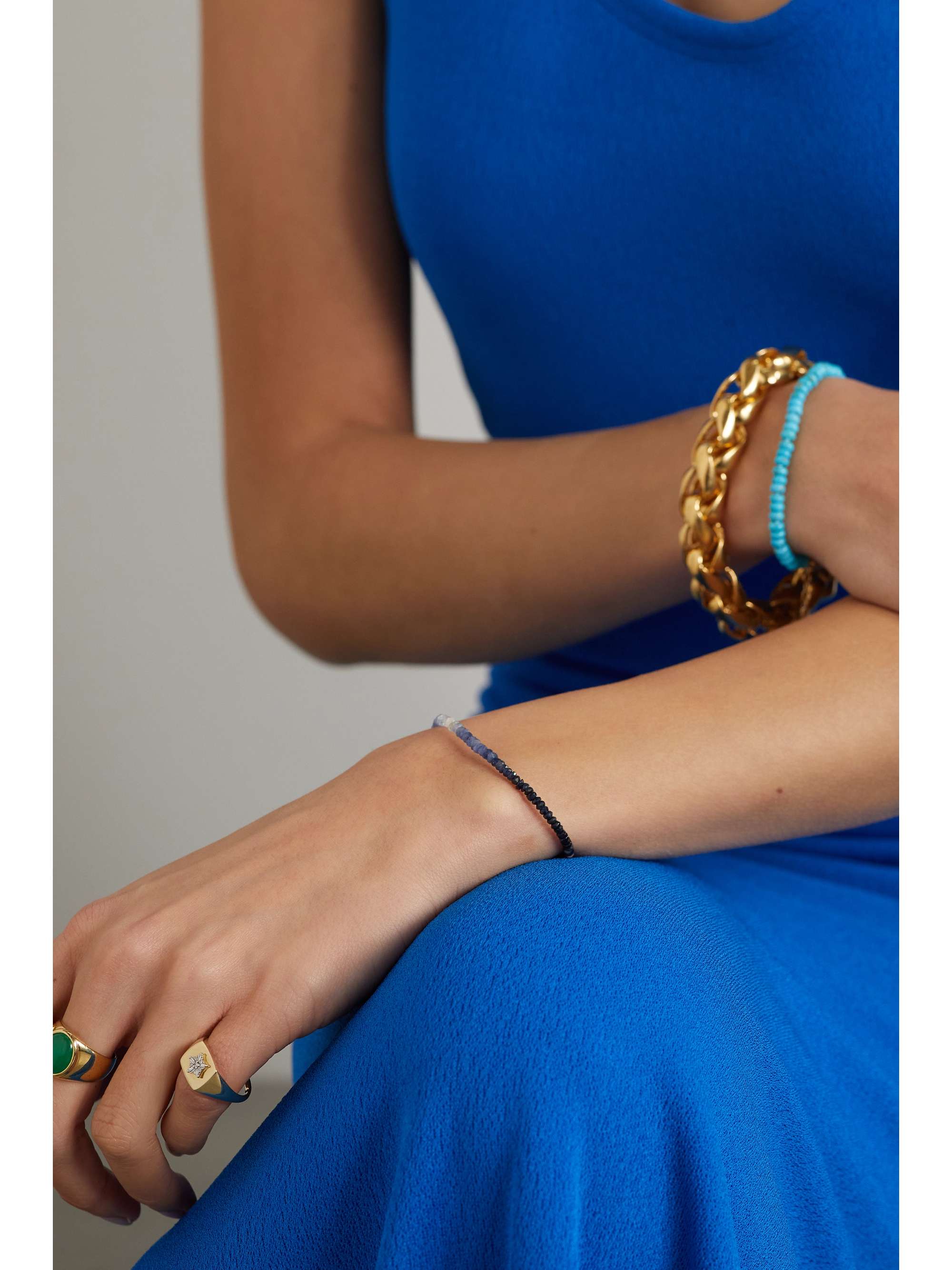 JIA JIA Gold sapphire bracelet