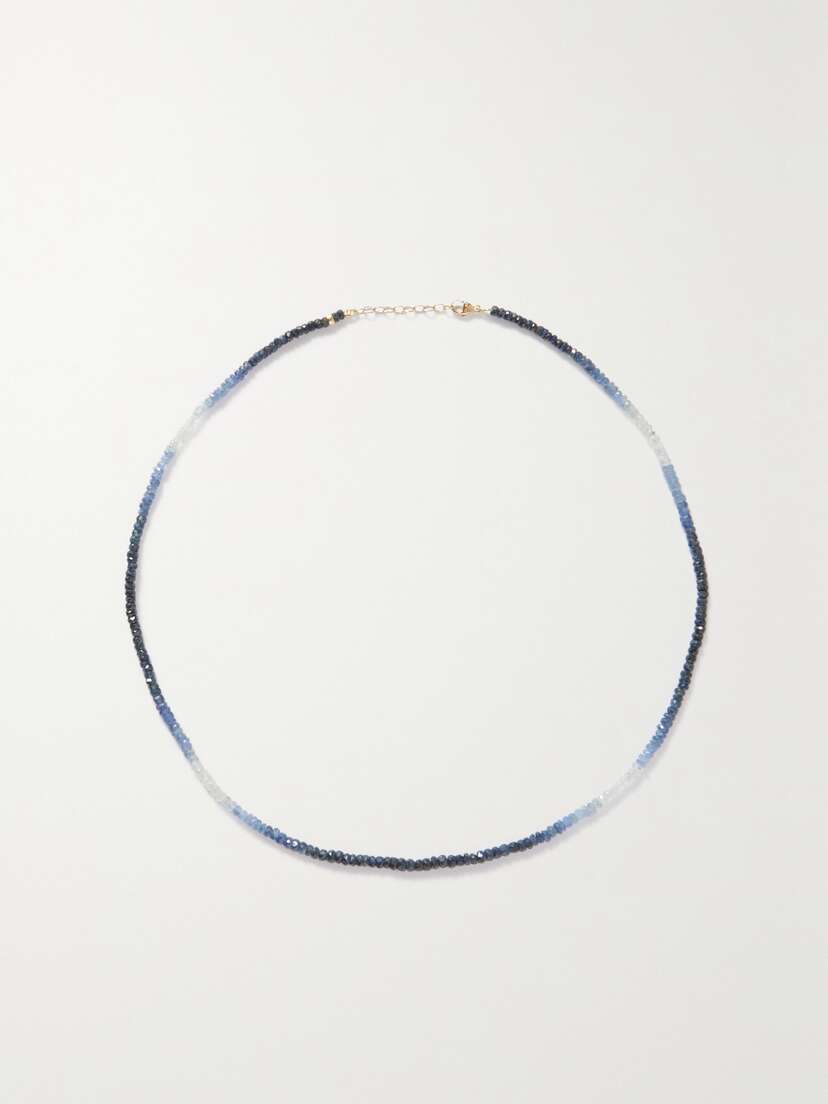 JIA JIA Gold Sapphire Necklace