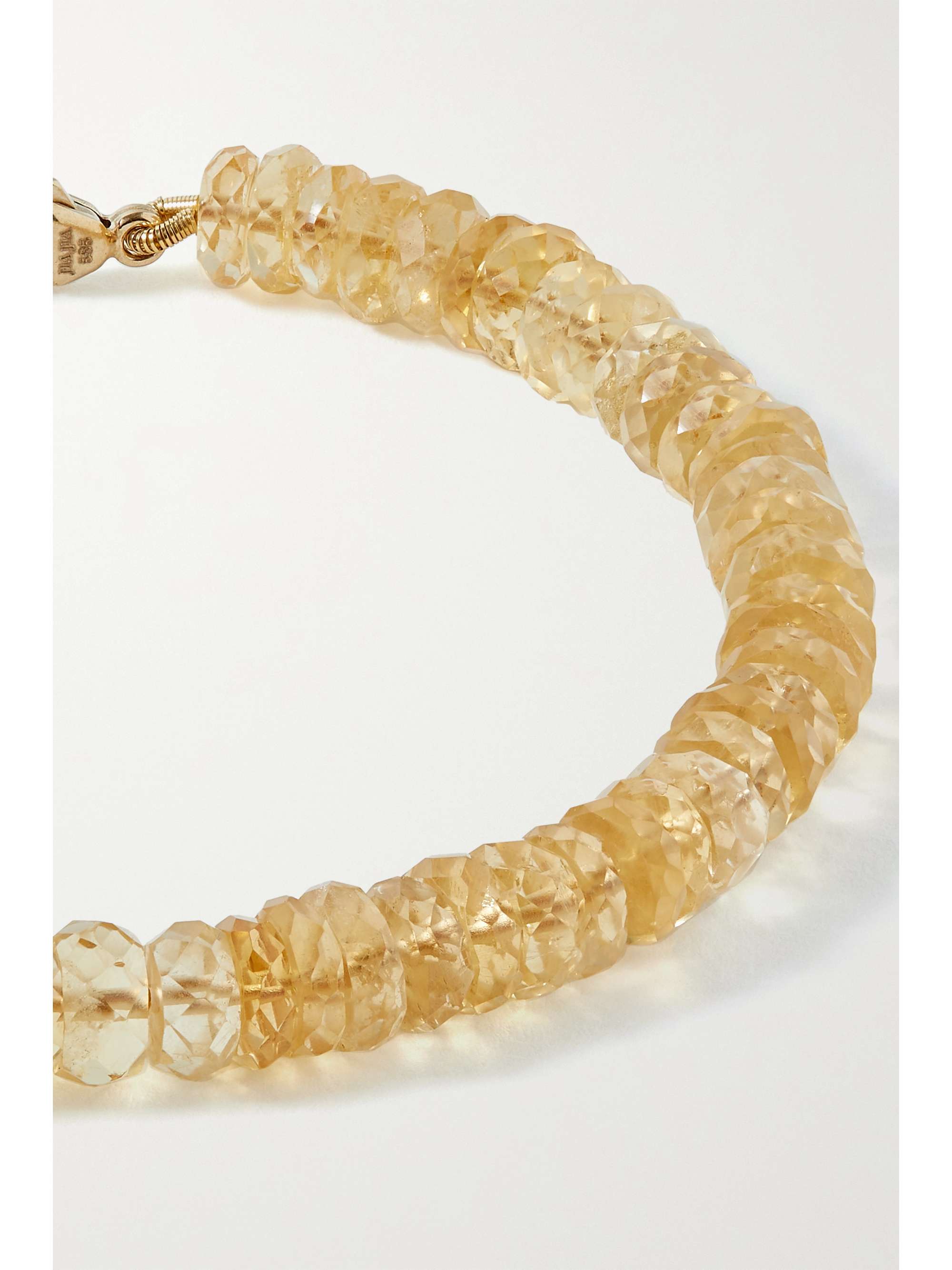 JIA JIA Atlas gold citrine bracelet