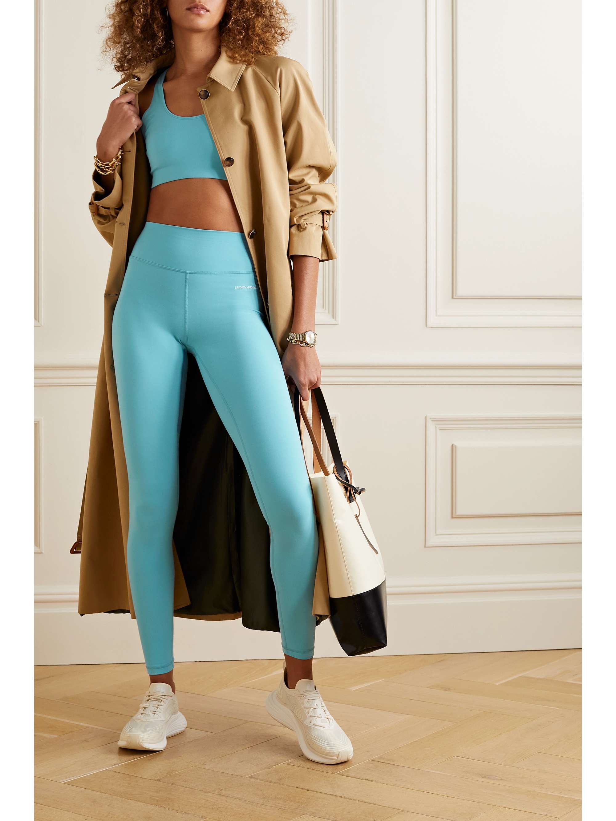SPORTY & RICH Stretch sports bra