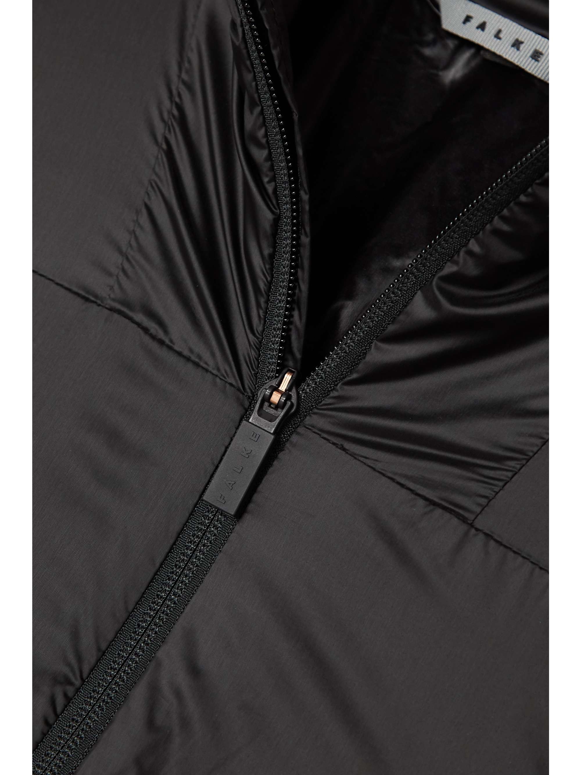 FALKE ERGONOMIC SPORT SYSTEM Grosgrain-trimmed shell and mesh jacket