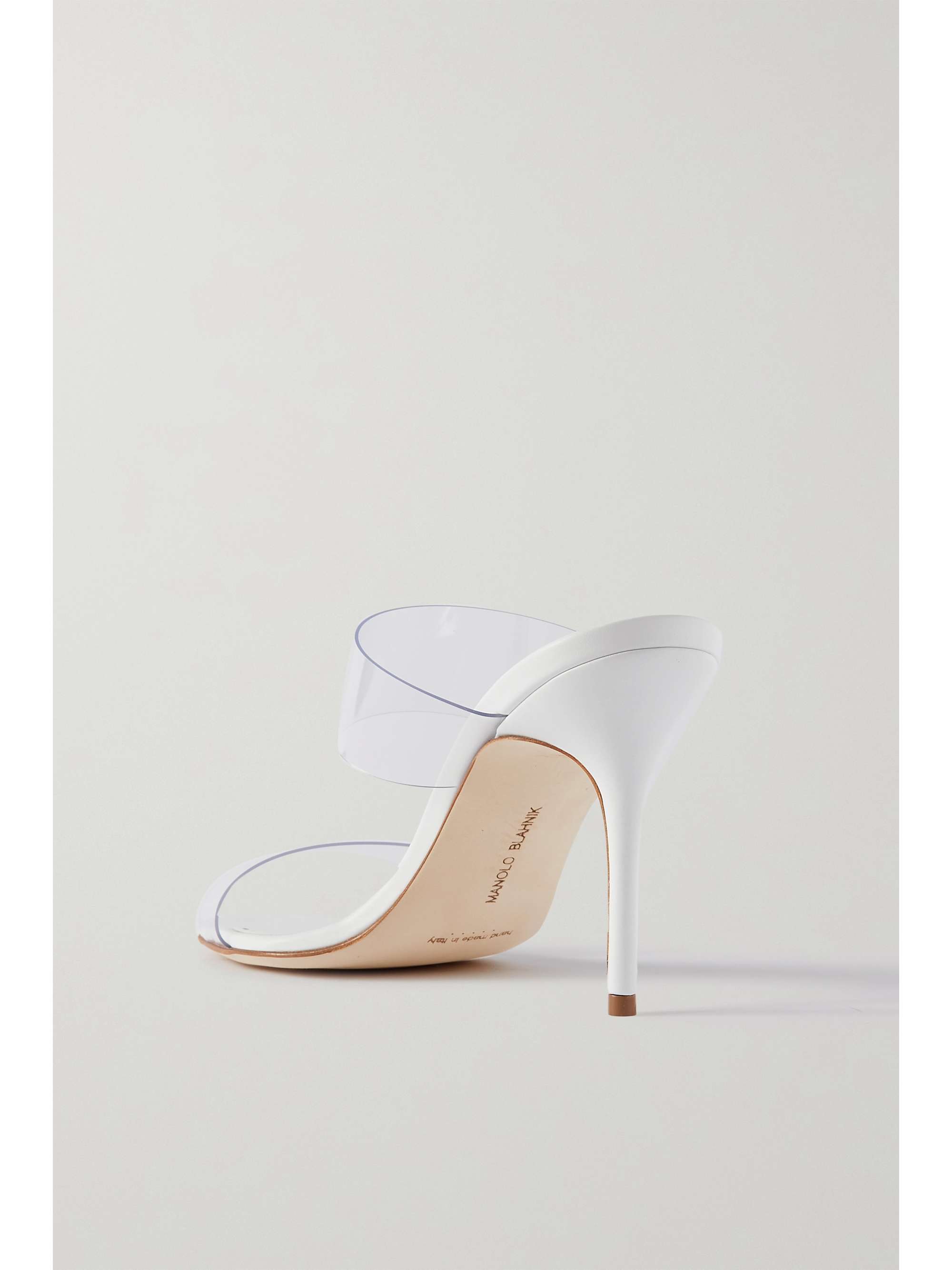 MANOLO BLAHNIK Scolto 90 PVC mules