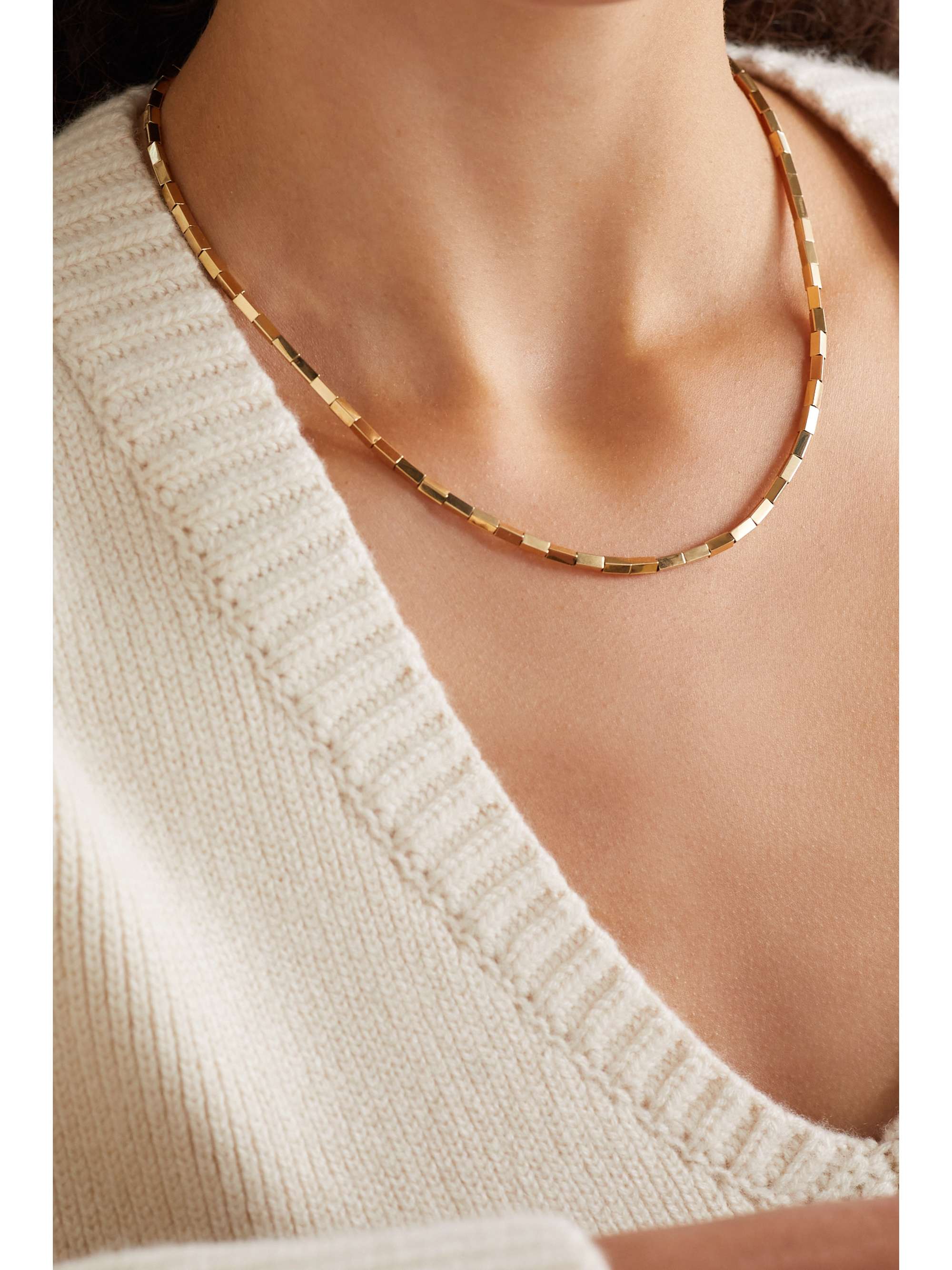 AZLEE 18-karat gold necklace