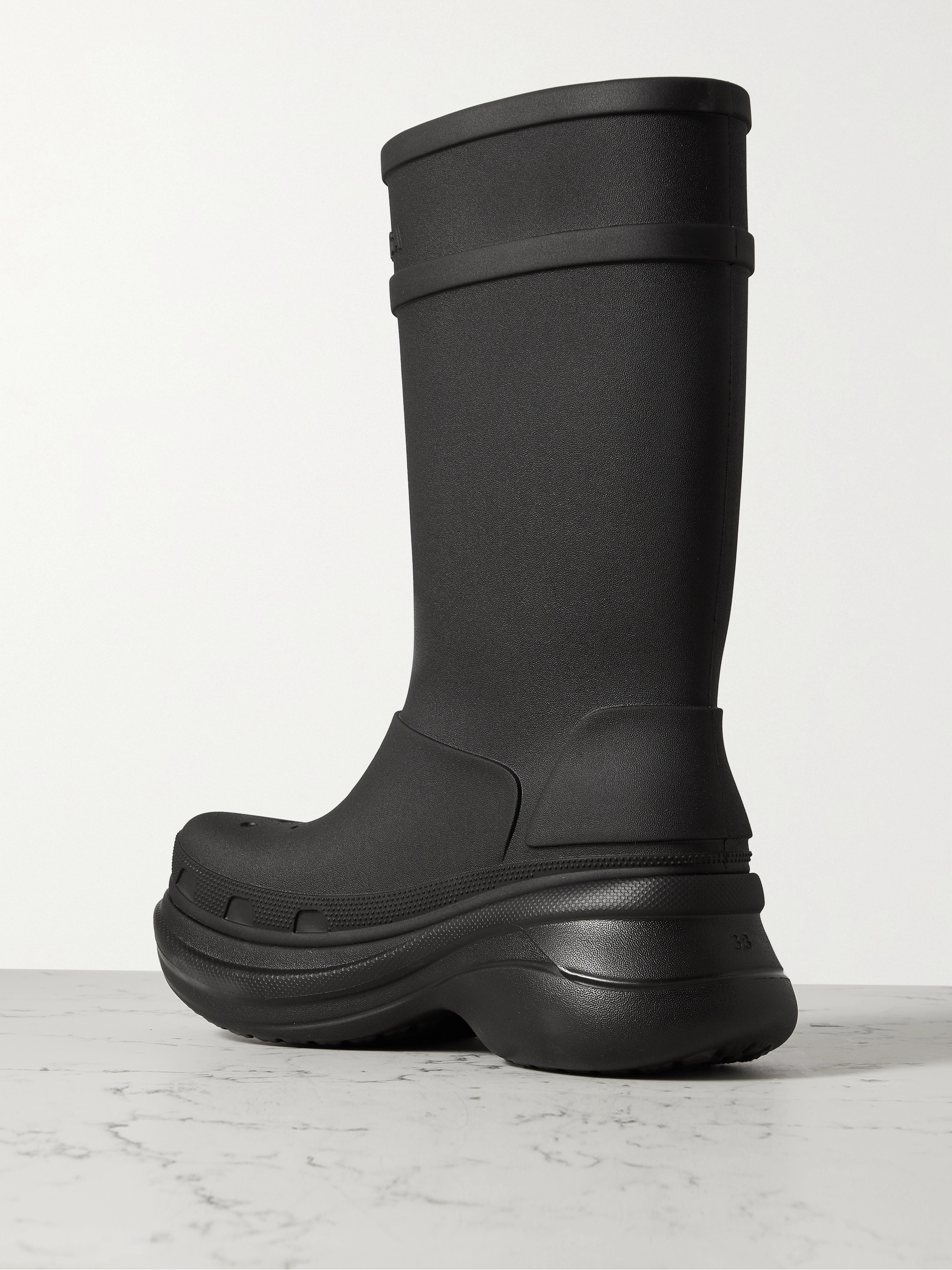 Balenciaga + Crocs EVA rain boots thumbnail