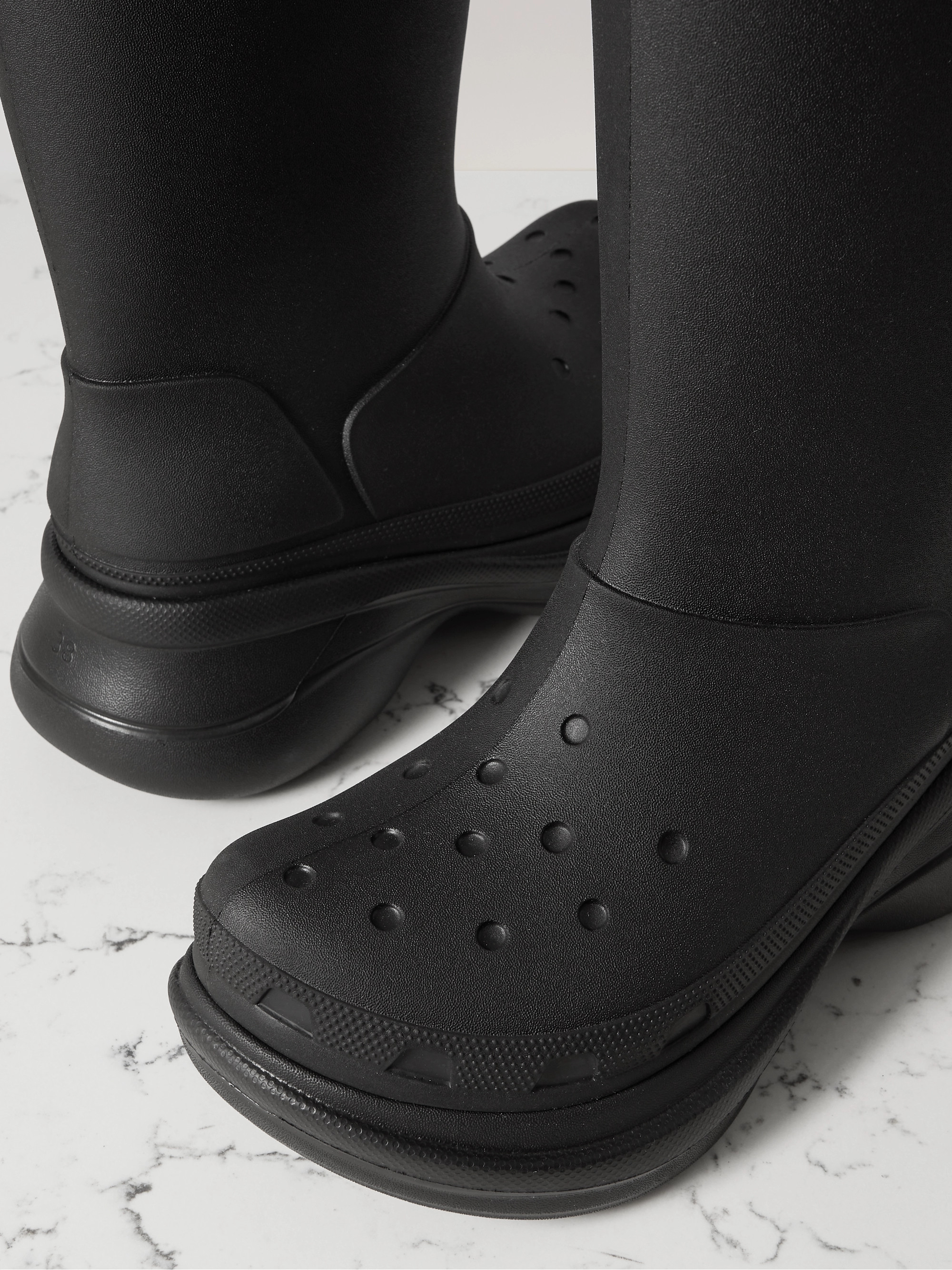 Balenciaga + Crocs EVA rain boots thumbnail