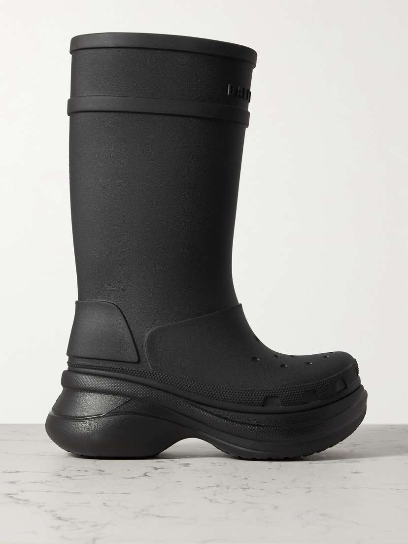 Balenciaga — + Crocs EVA rain boots