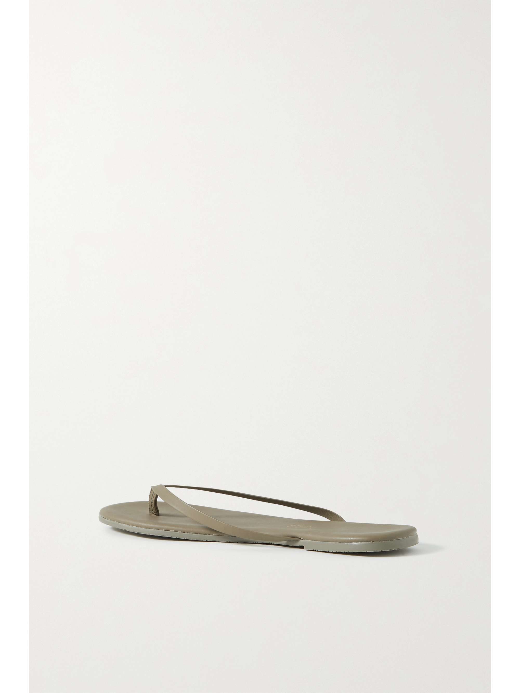 TKEES Solids leather flip flops