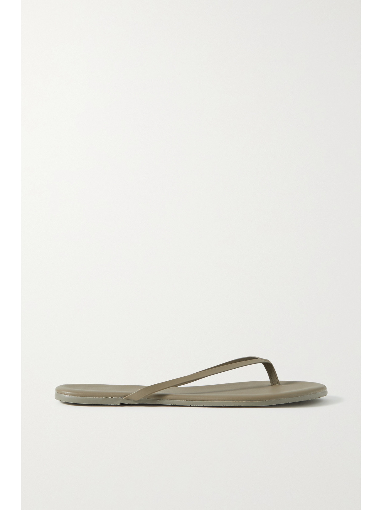 TKEES SOLIDS MATTE-LEATHER FLIP FLOPS