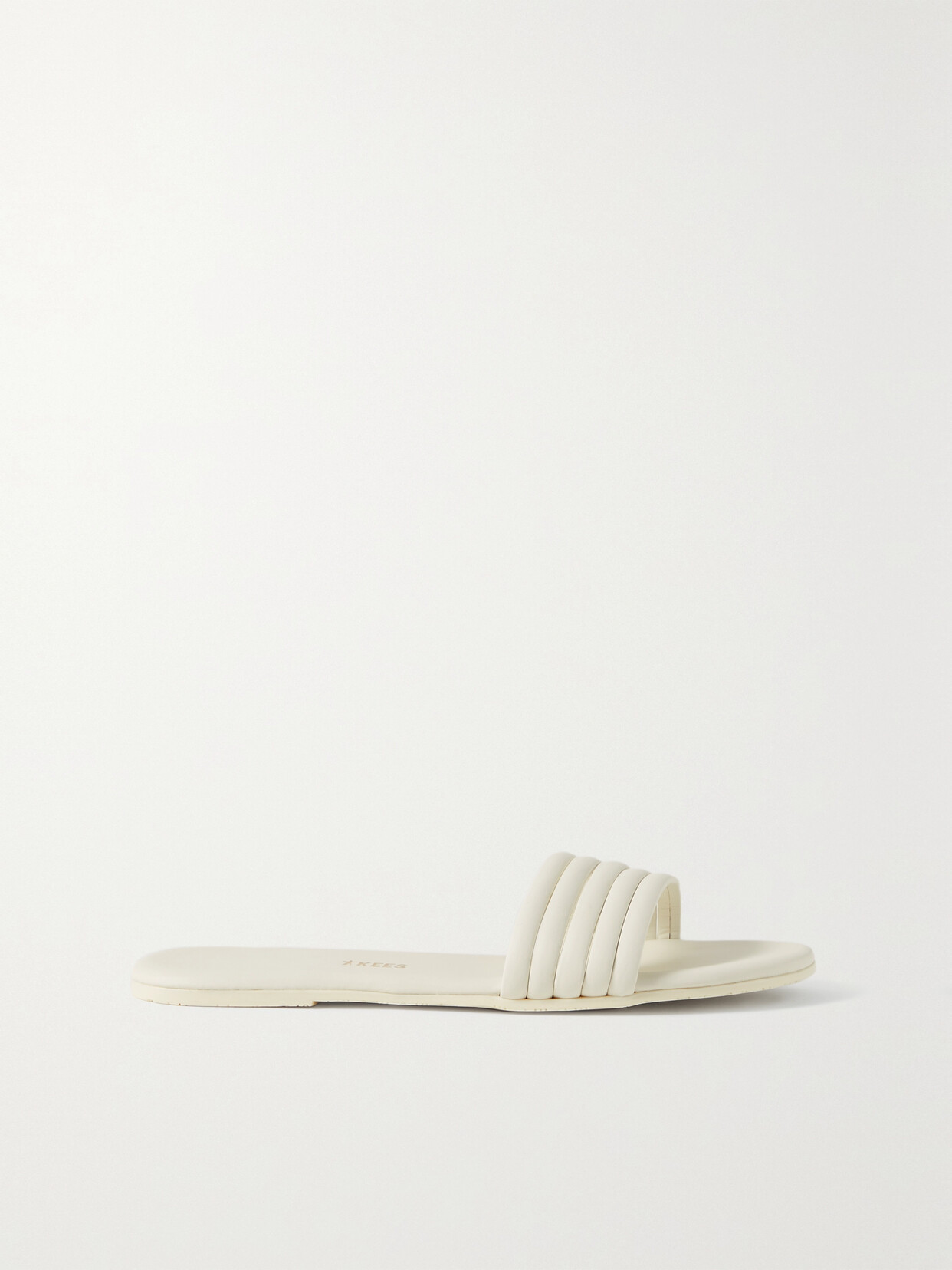 TKEES SERENA LEATHER SLIDES