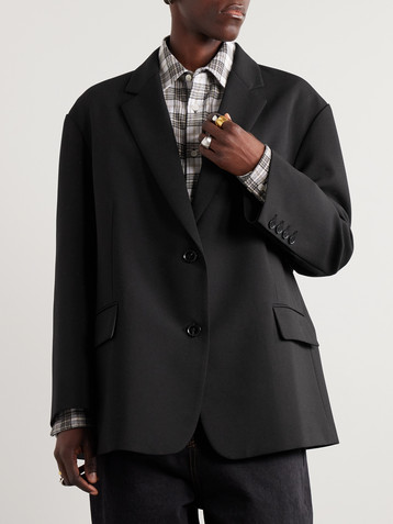 The Frankie Shop Bea crepe blazer