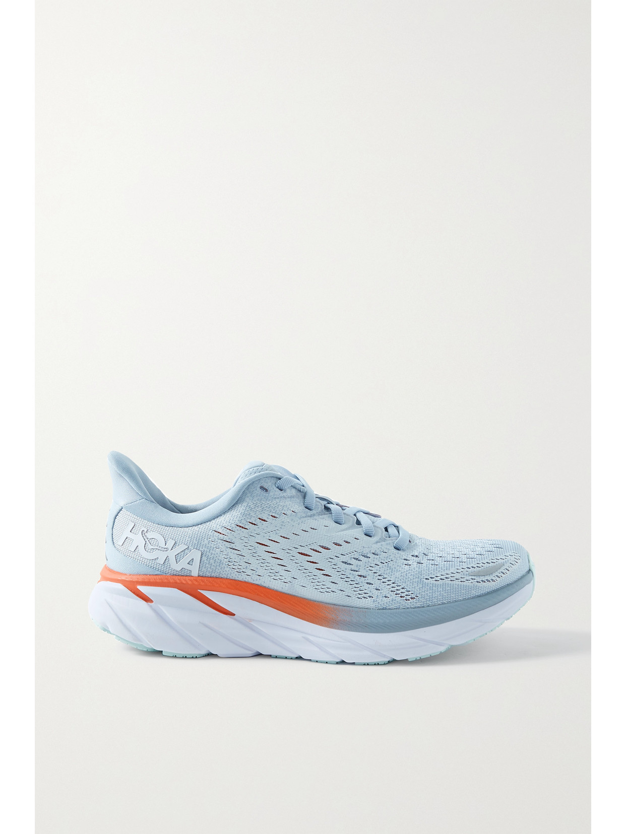 Hoka Clifton 8 Mesh Sneakers In Blue