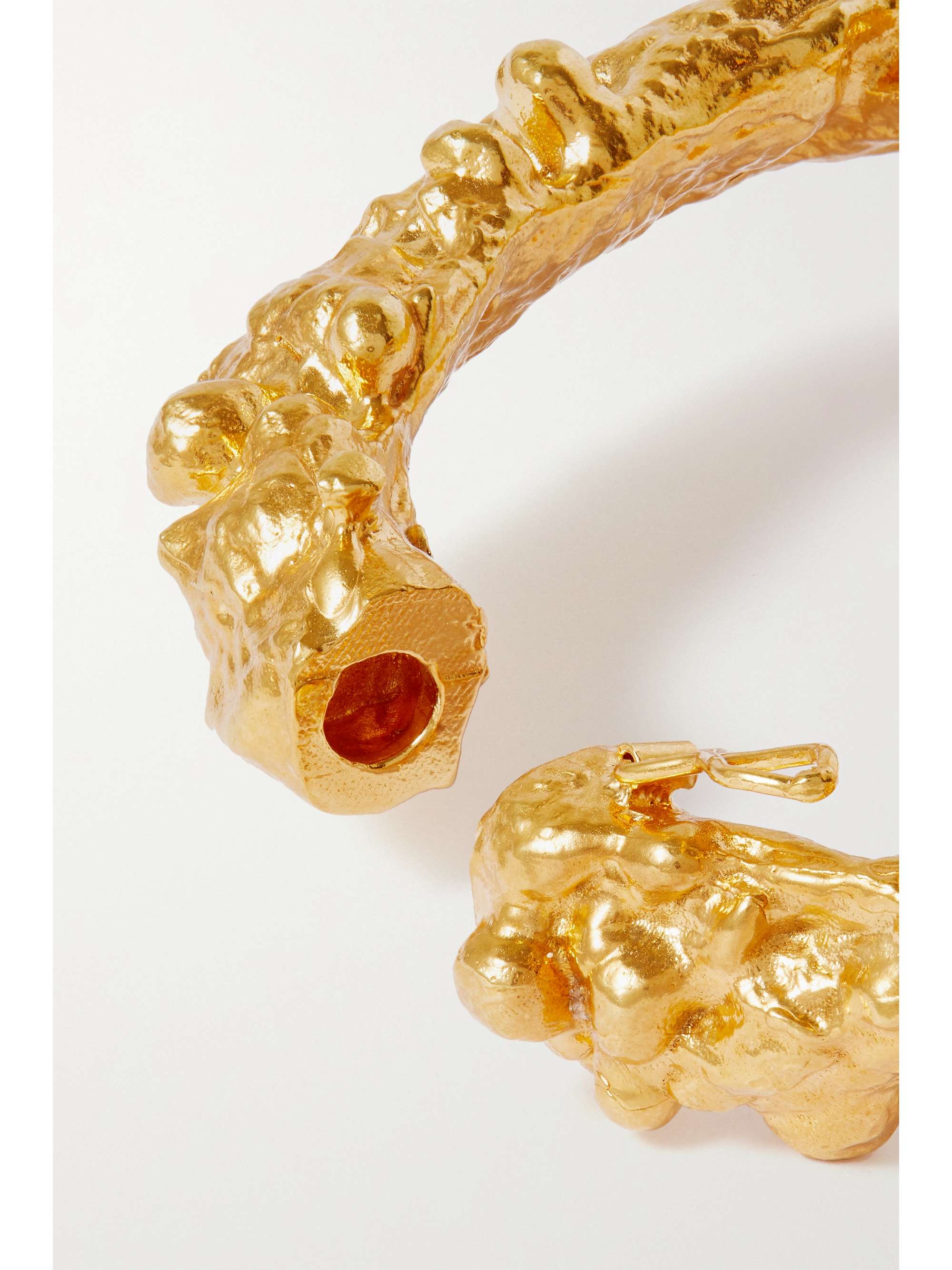 ALIGHIERI The Inferno Unlocked gold-plated bangle
