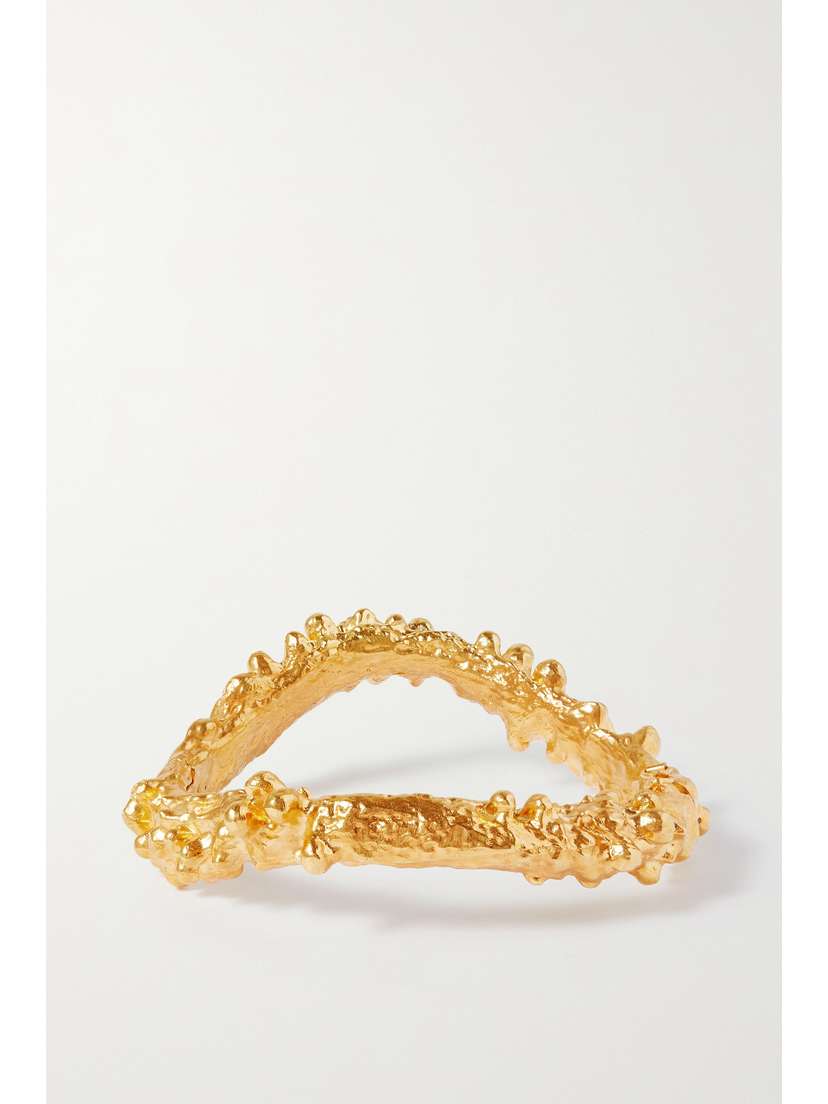 Alighieri The Inferno Unlocked Gold-plated Bangle