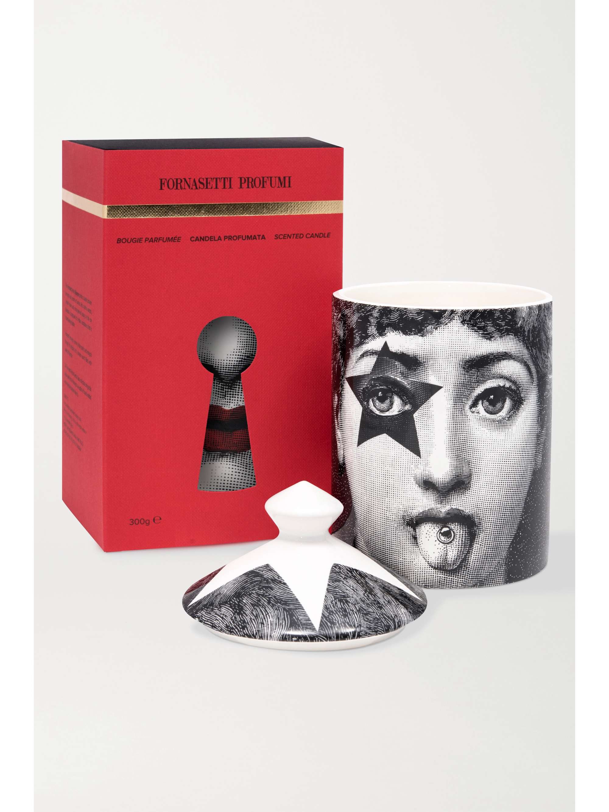 FORNASETTI Losanghe scented candle, 300g