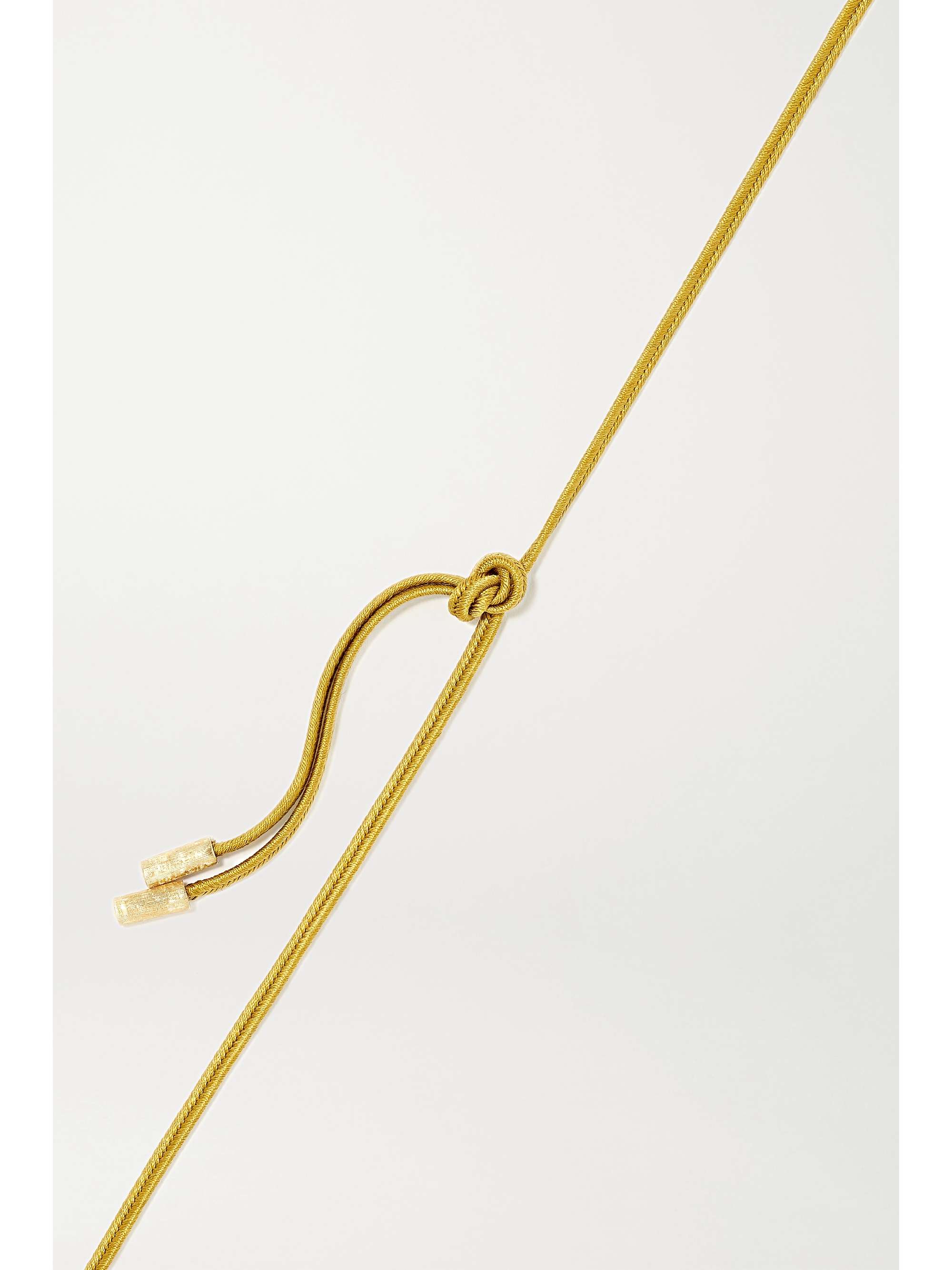 OLE LYNGGAARD COPENHAGEN Forest 18-karat gold diamond necklace