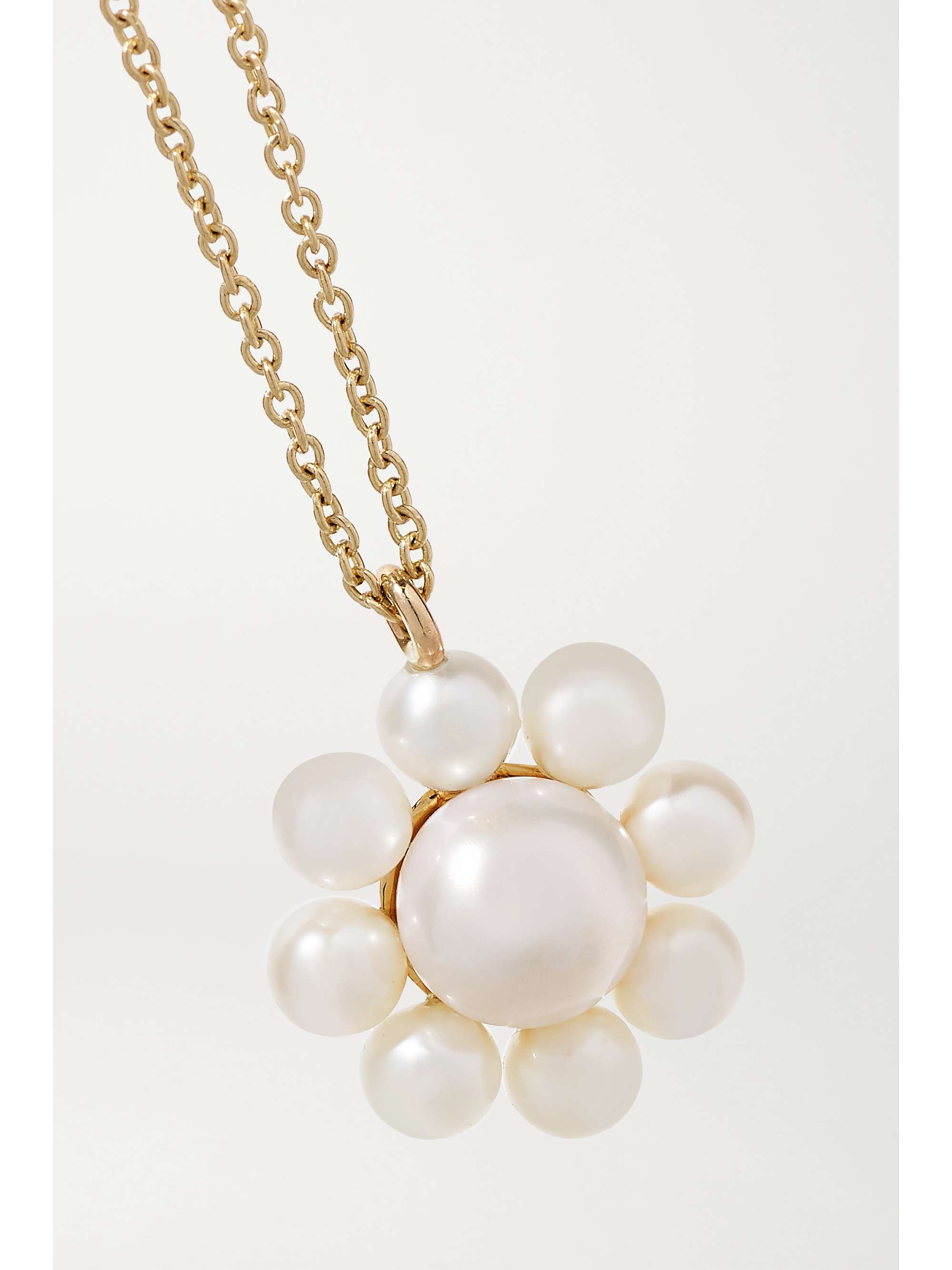 SOPHIE BILLE BRAHE Margherita 14-karat gold pearl necklace