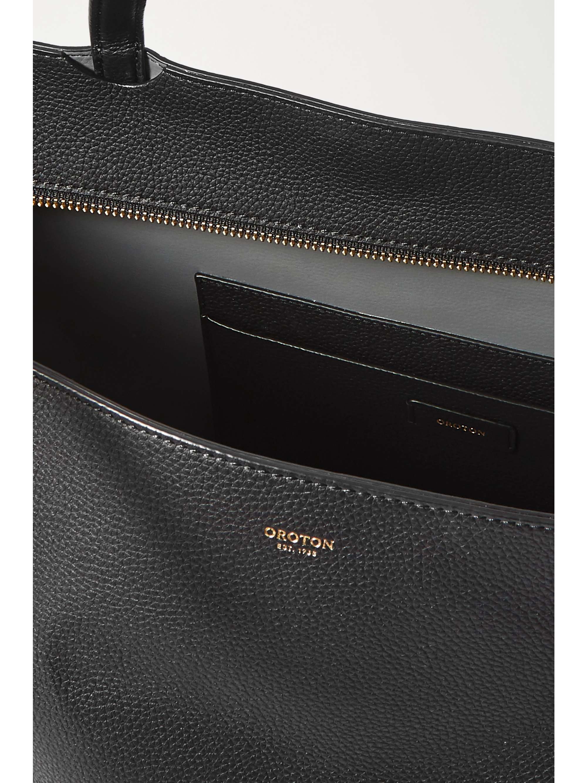 OROTON Duo large textured-leather tote