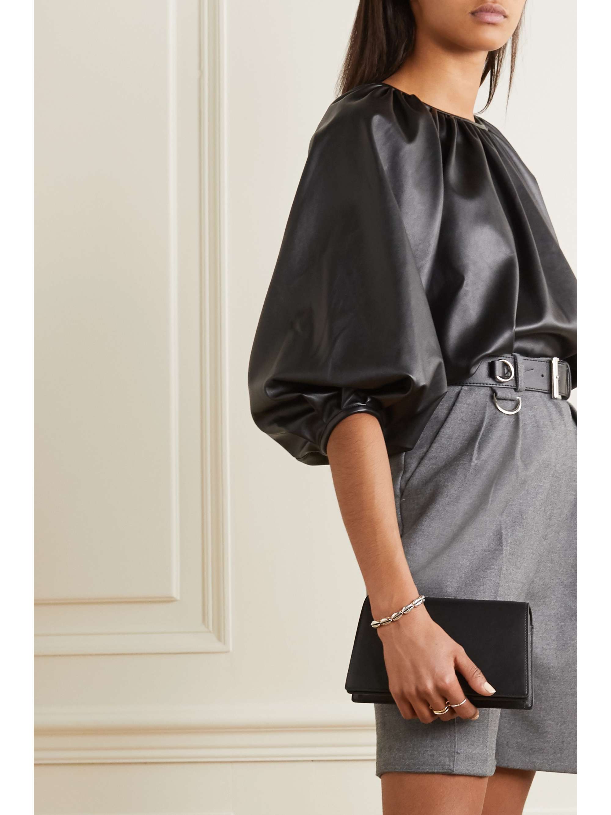 OROTON Hazel leather shoulder bag