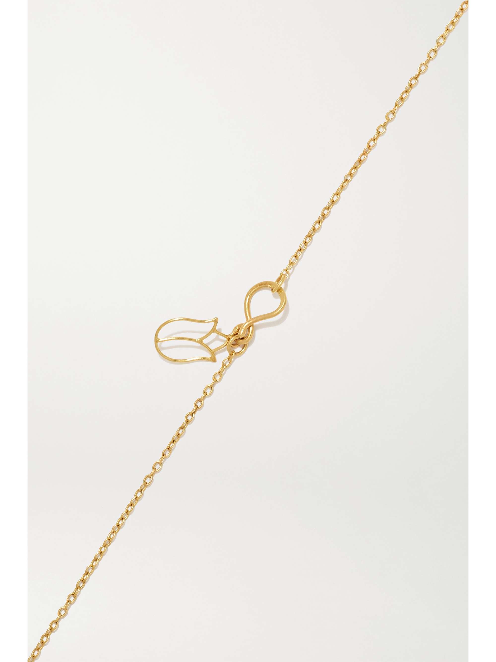 PIPPA SMALL + NET SUSTAIN 18-karat gold necklace