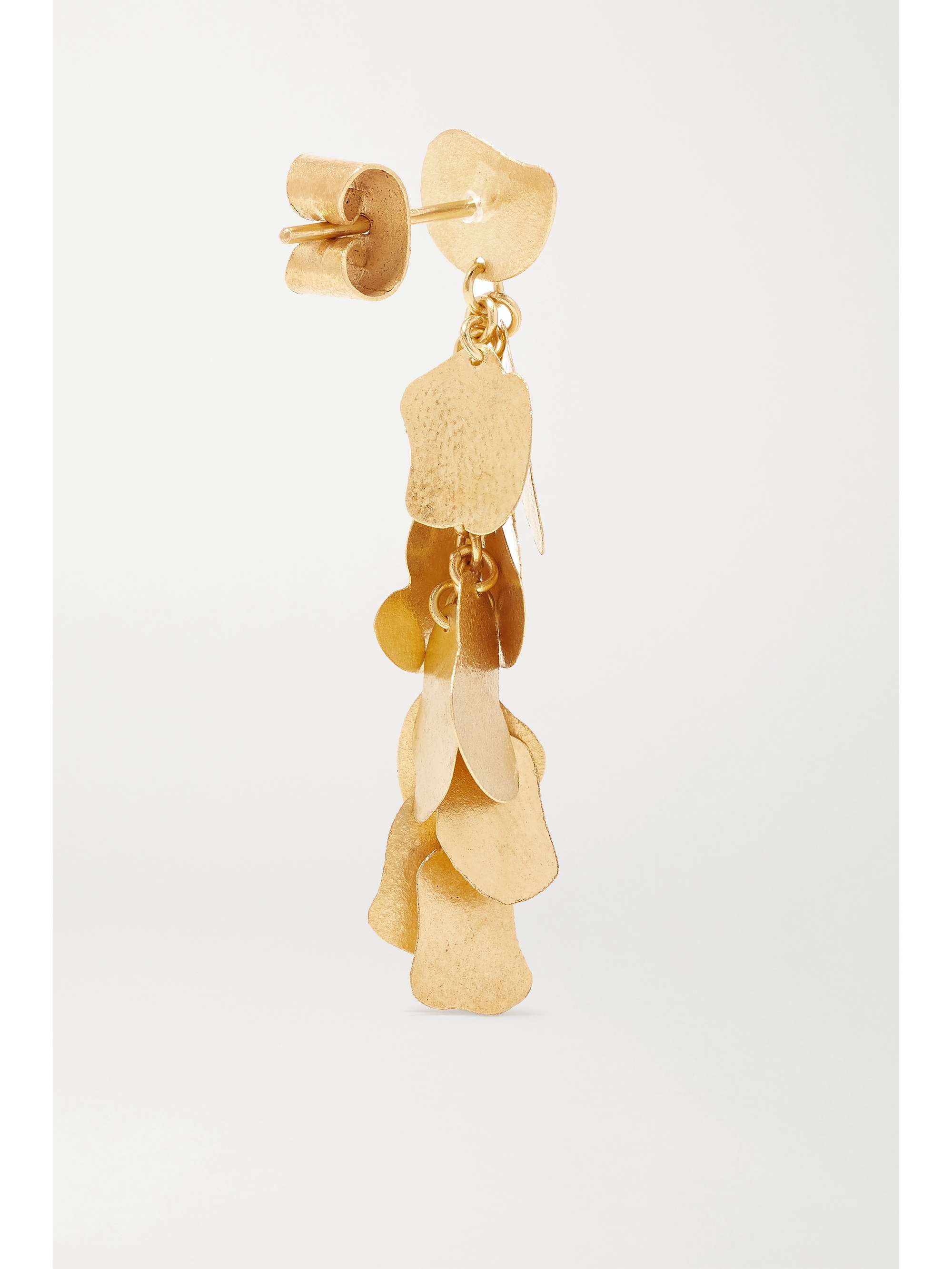 PIPPA SMALL + NET SUSTAIN 18-karat gold earrings