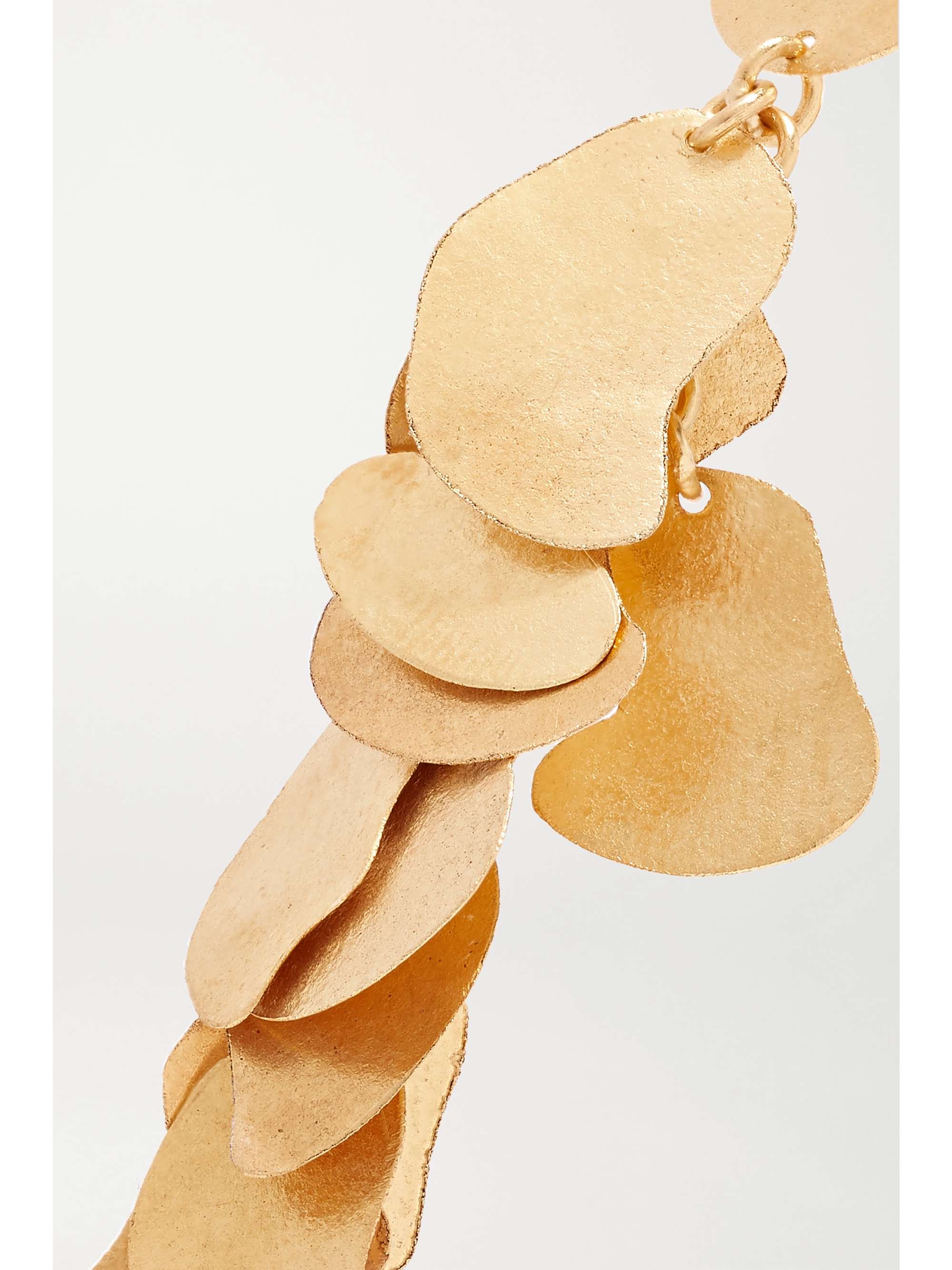 PIPPA SMALL + NET SUSTAIN 18-karat gold earrings