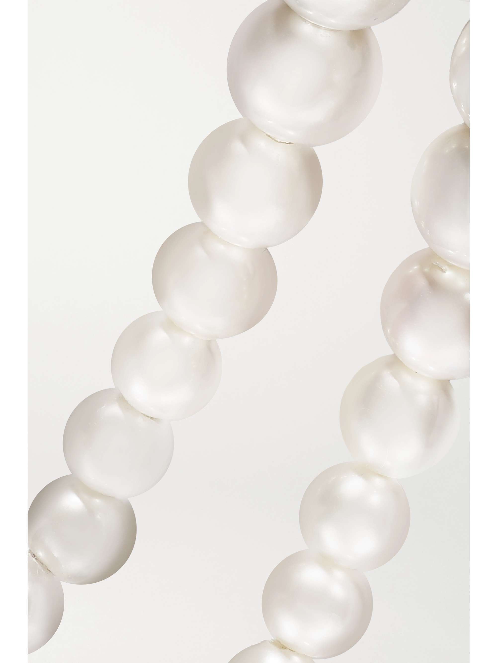 SOPHIE BILLE BRAHE Perle Nuit 14K 黄金珍珠单只耳环