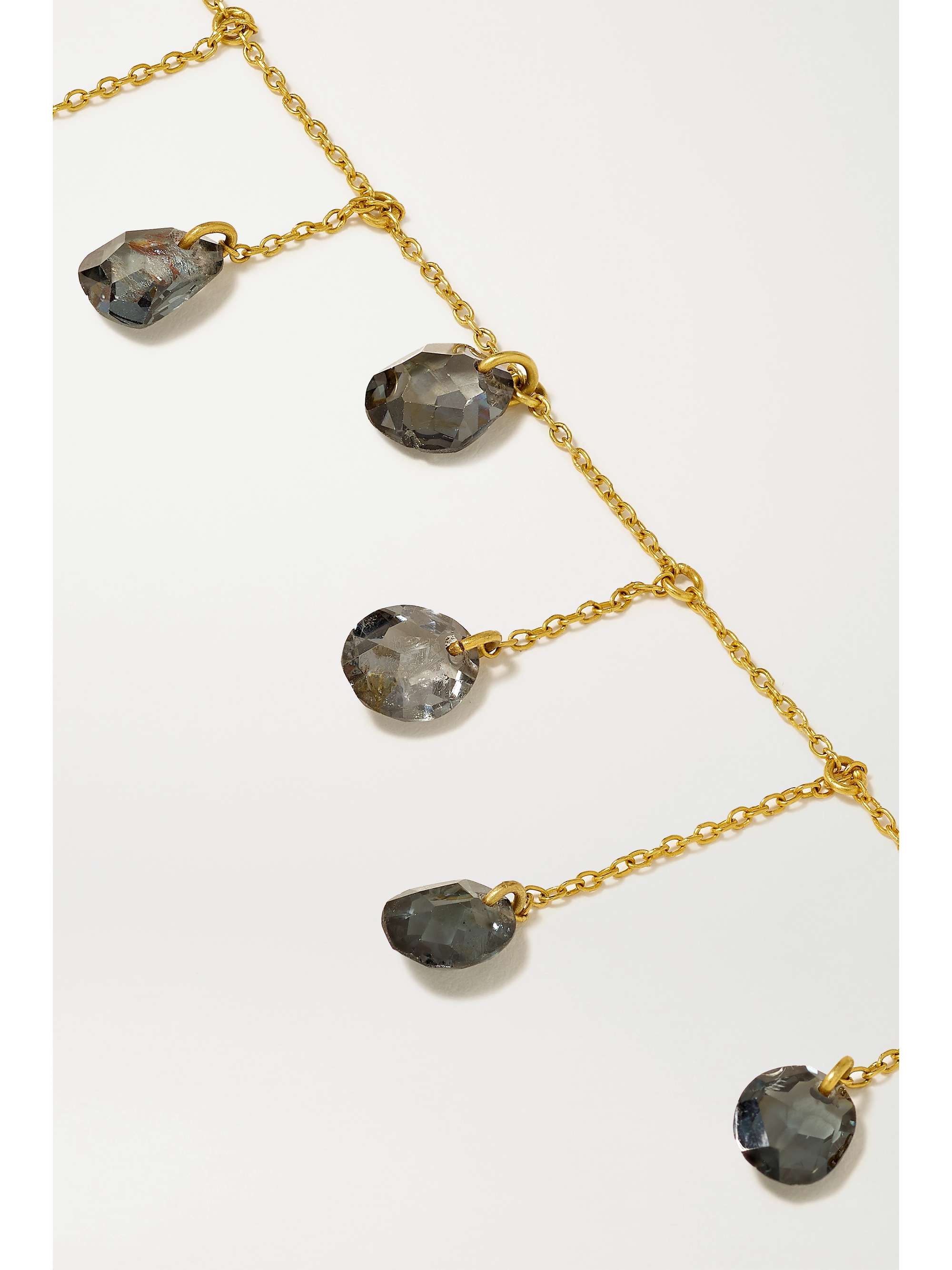 PIPPA SMALL 18-karat gold spinel necklace
