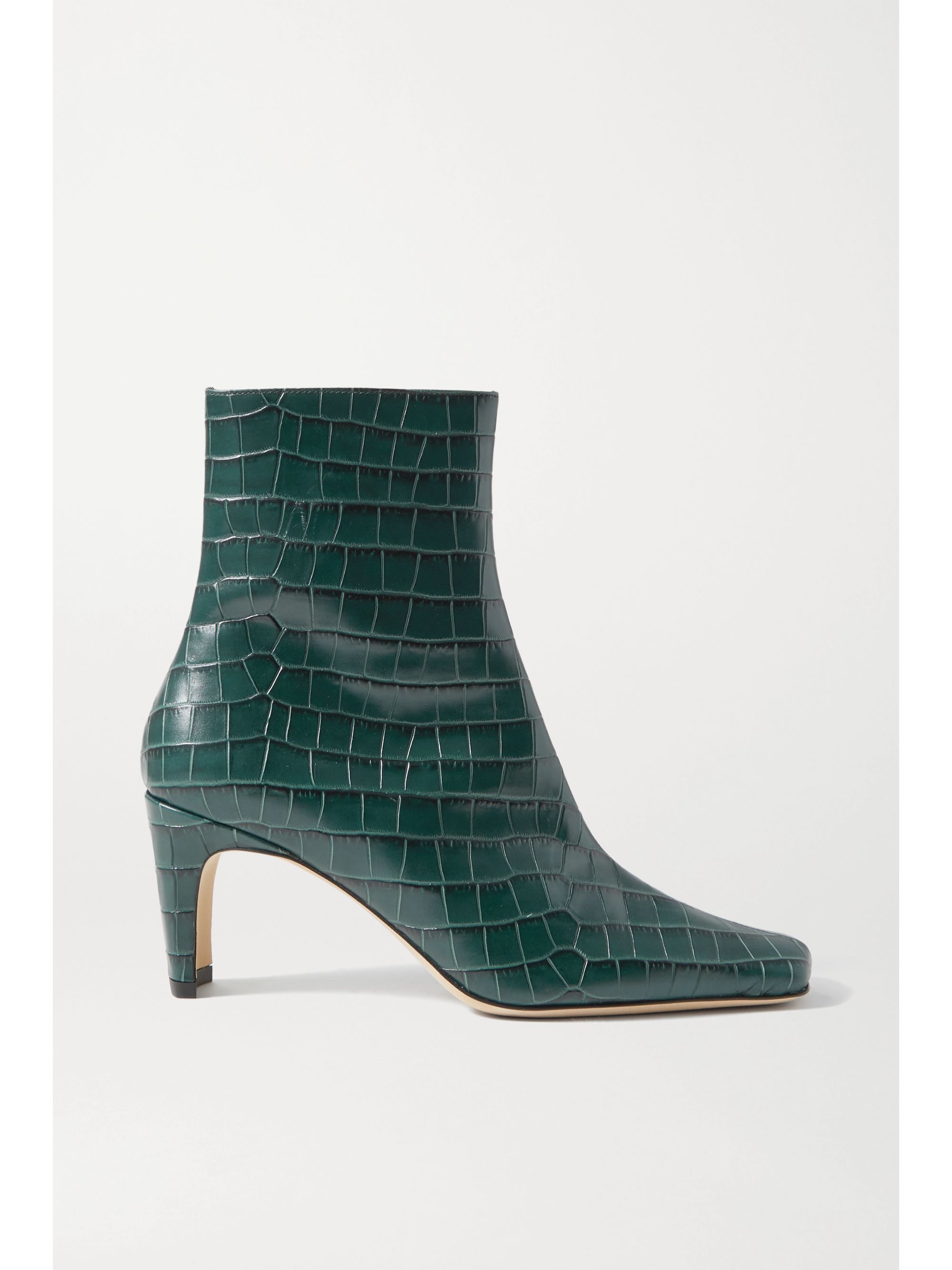 forest green ankle boots