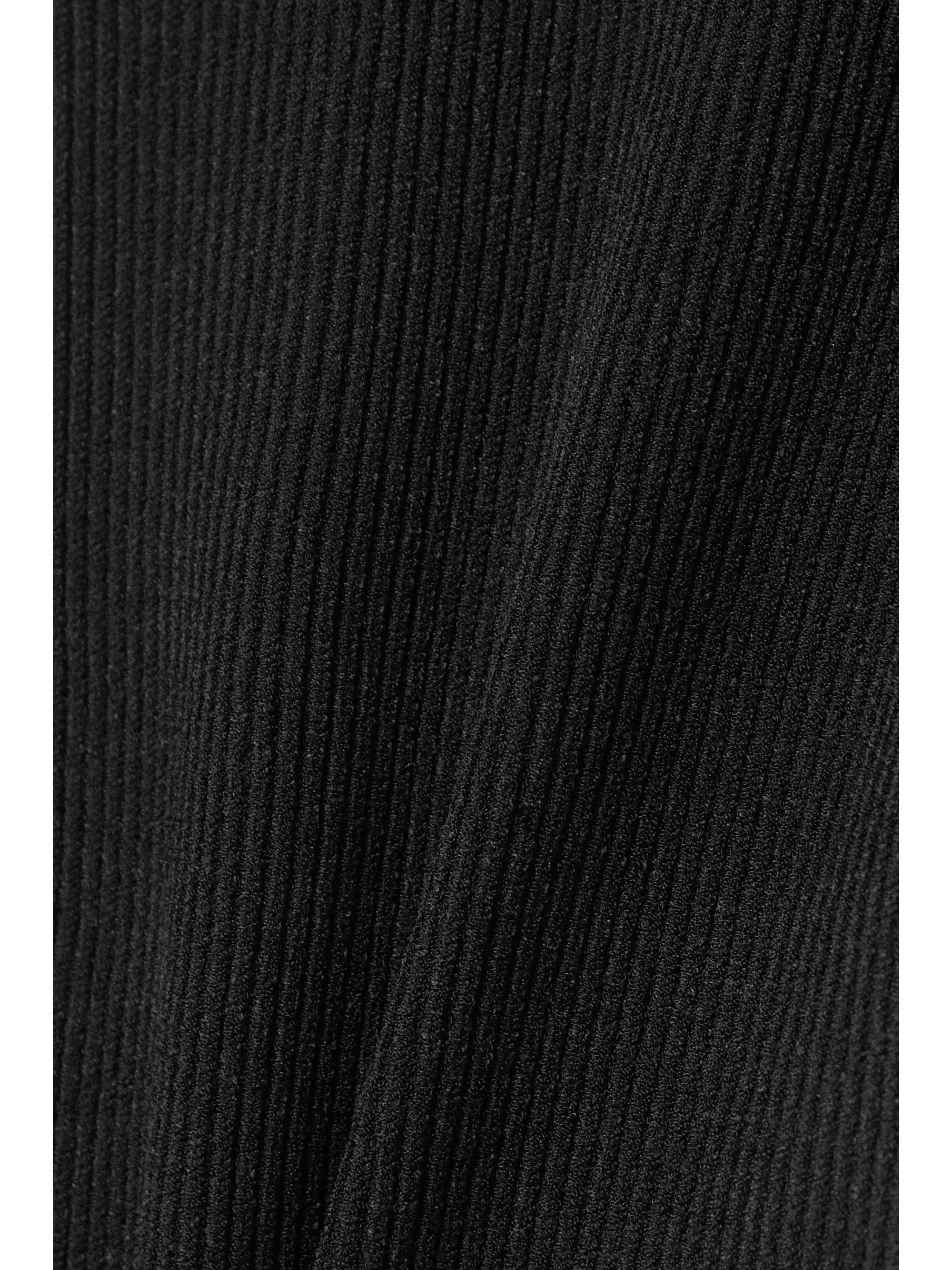 KHAITE Nina ribbed-knit midi dress