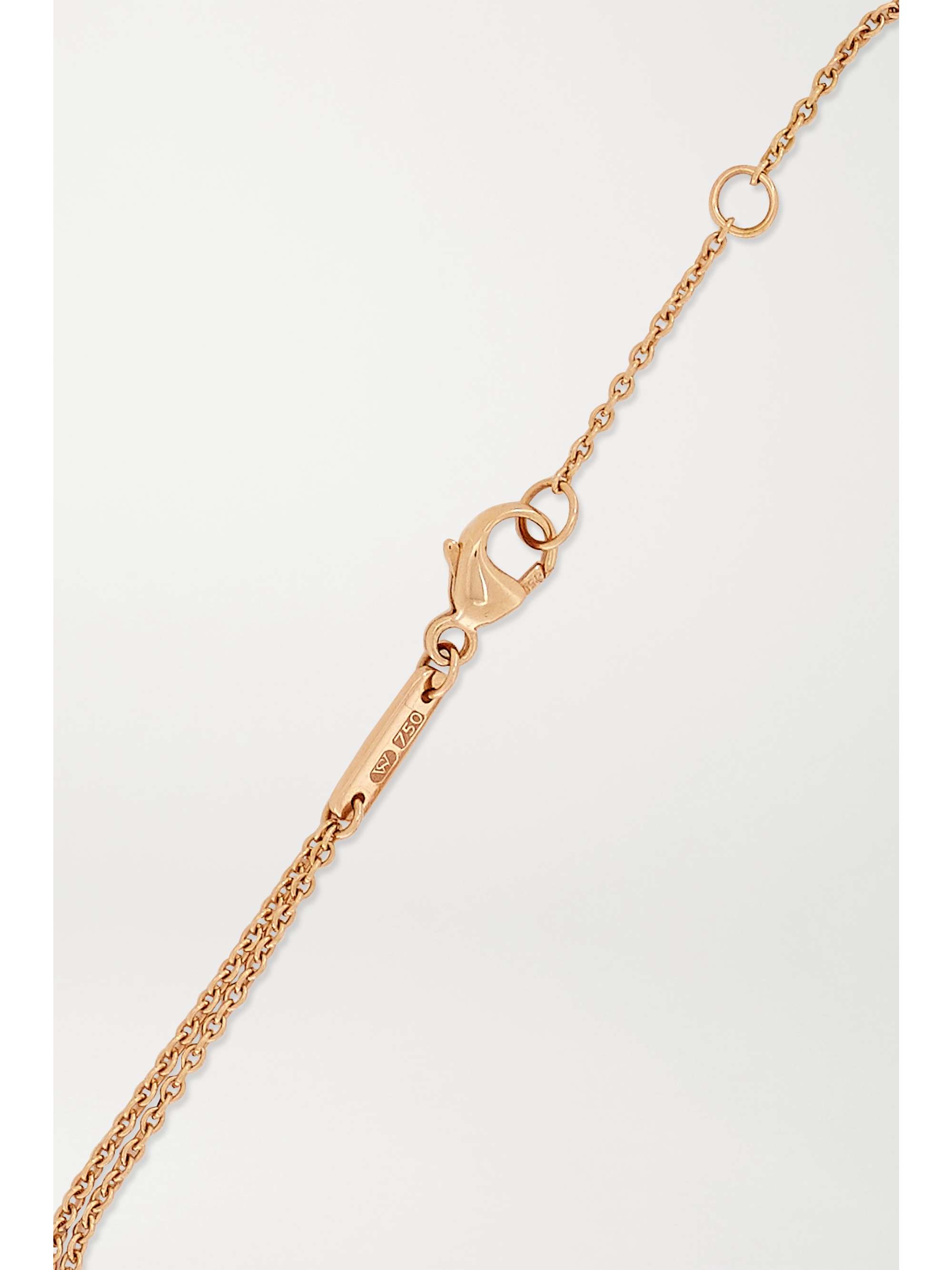STEPHEN WEBSTER + NET SUSTAIN Magnipheasant 18-karat rose gold bracelet