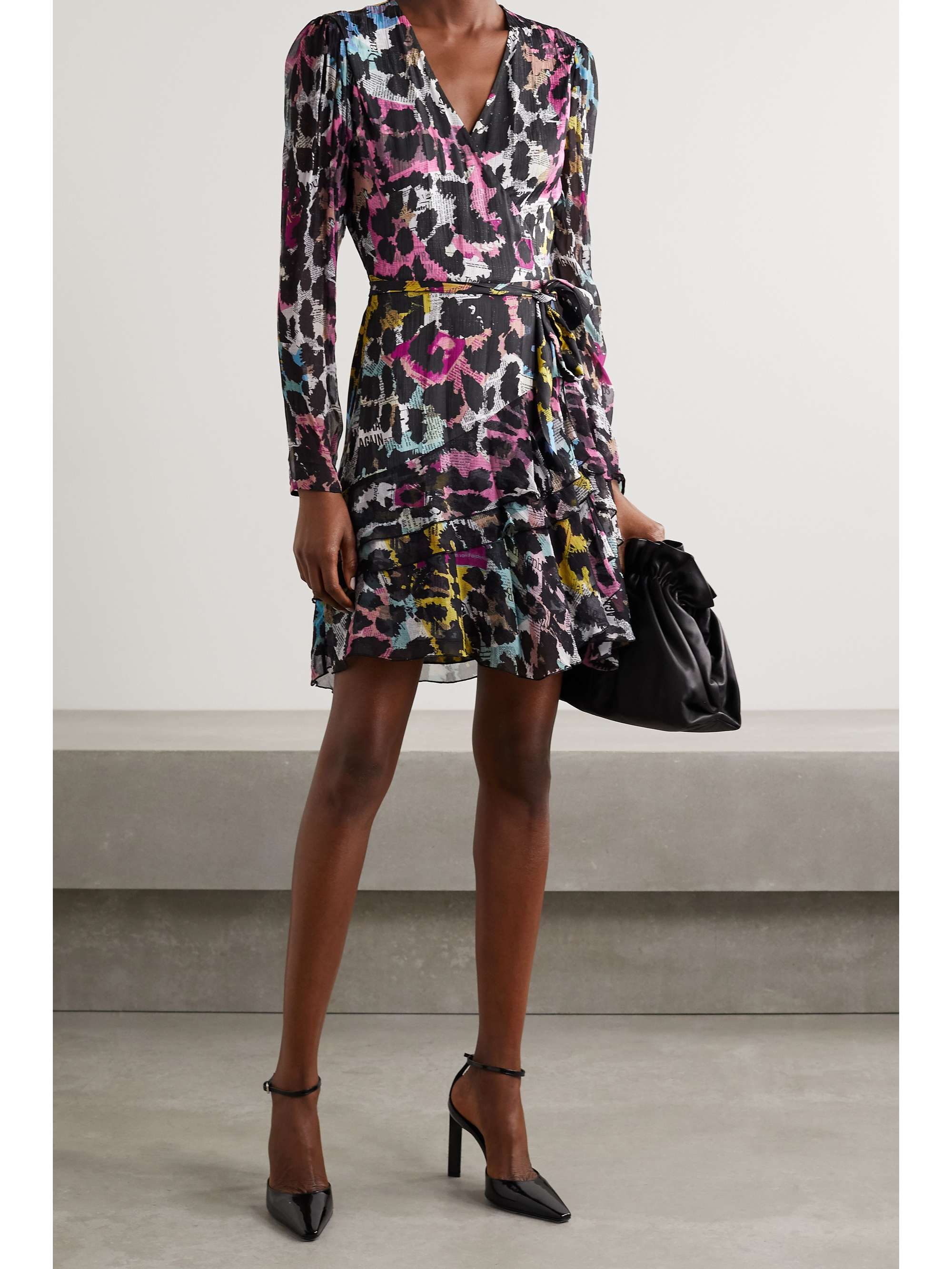 dvf mini dress