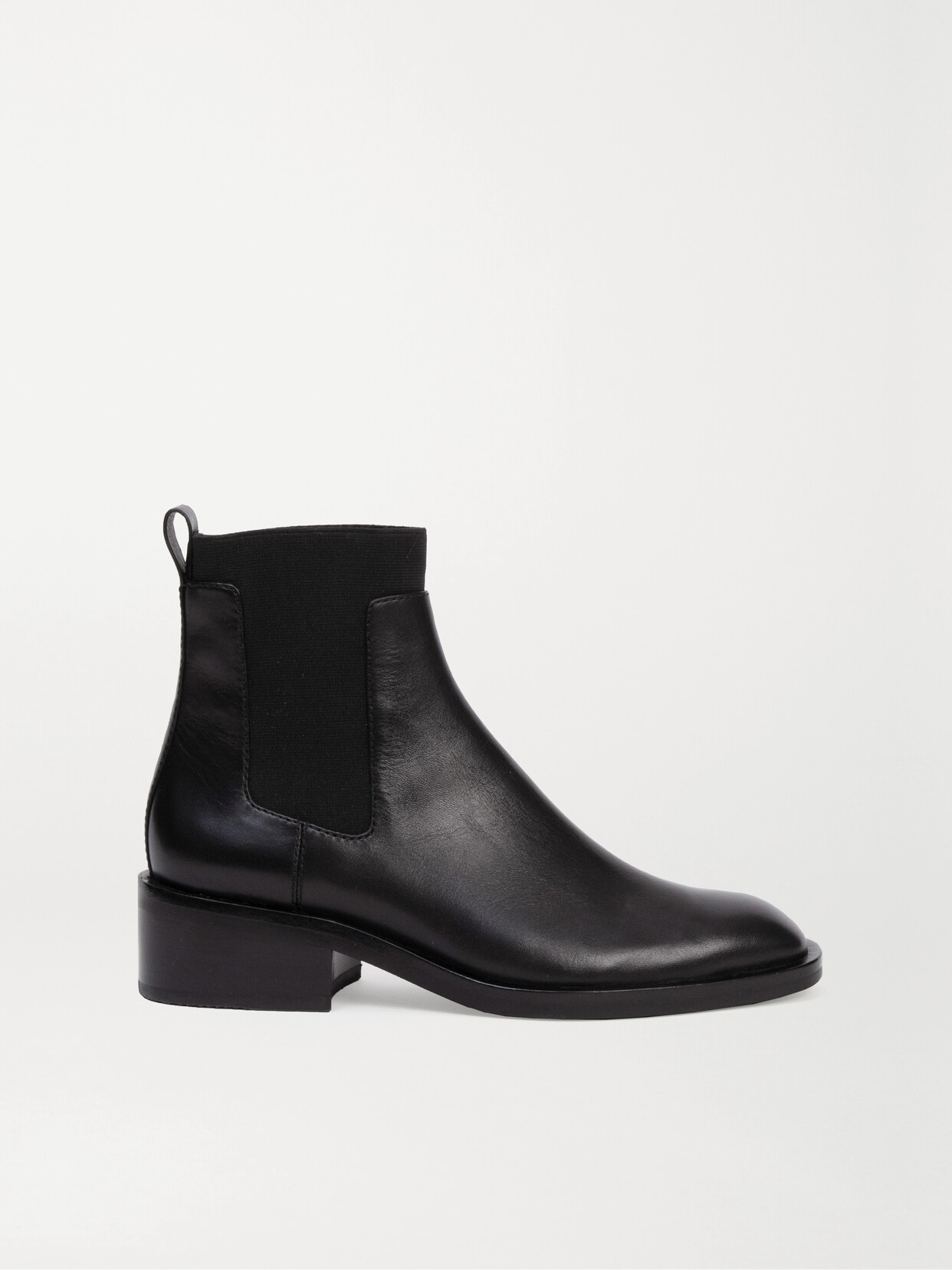 3.1 Phillip Lim Alexa Leather Chelsea Booties In Black
