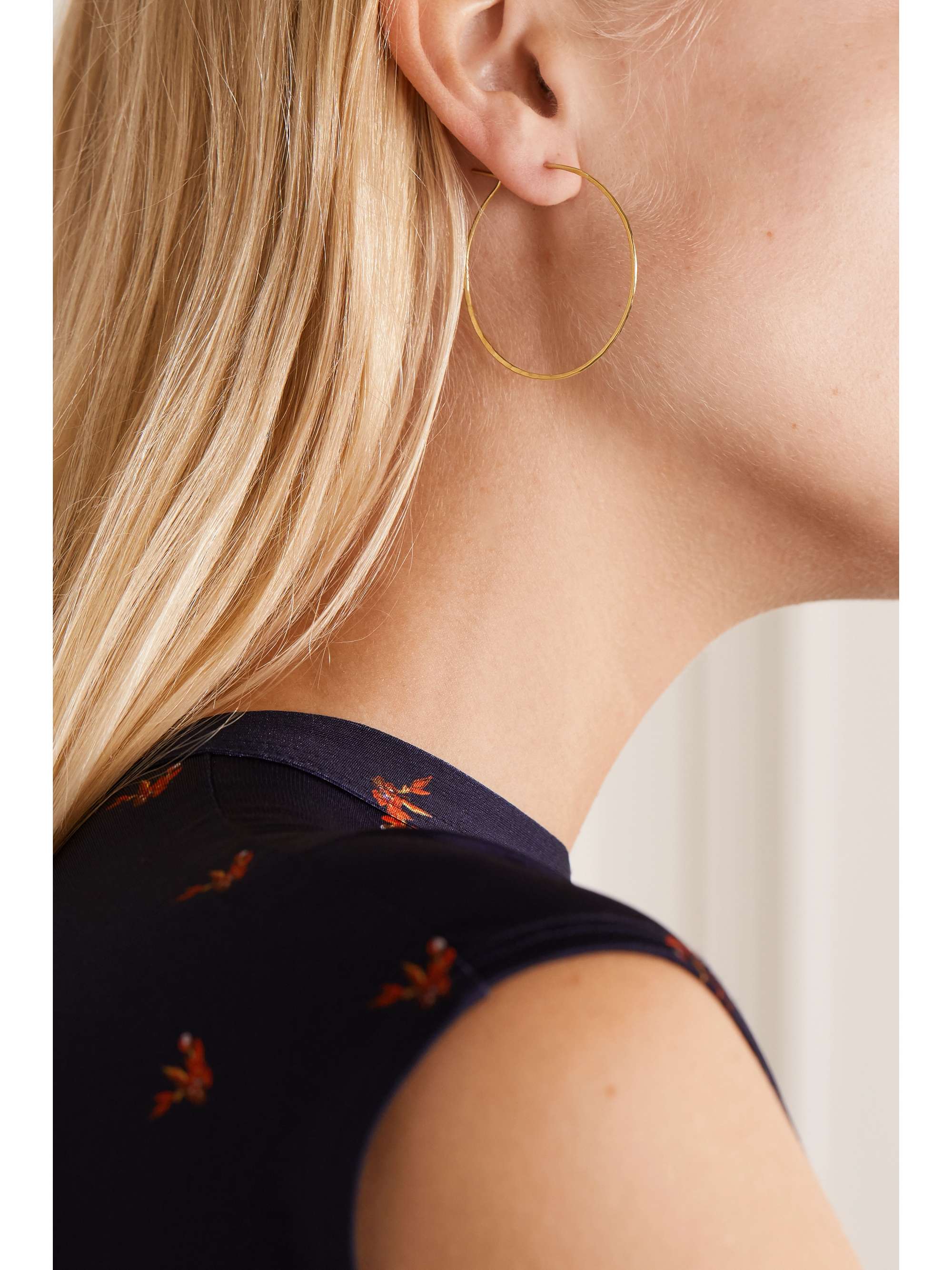 BROOKE GREGSON Creolen aus 18 Karat Roségold