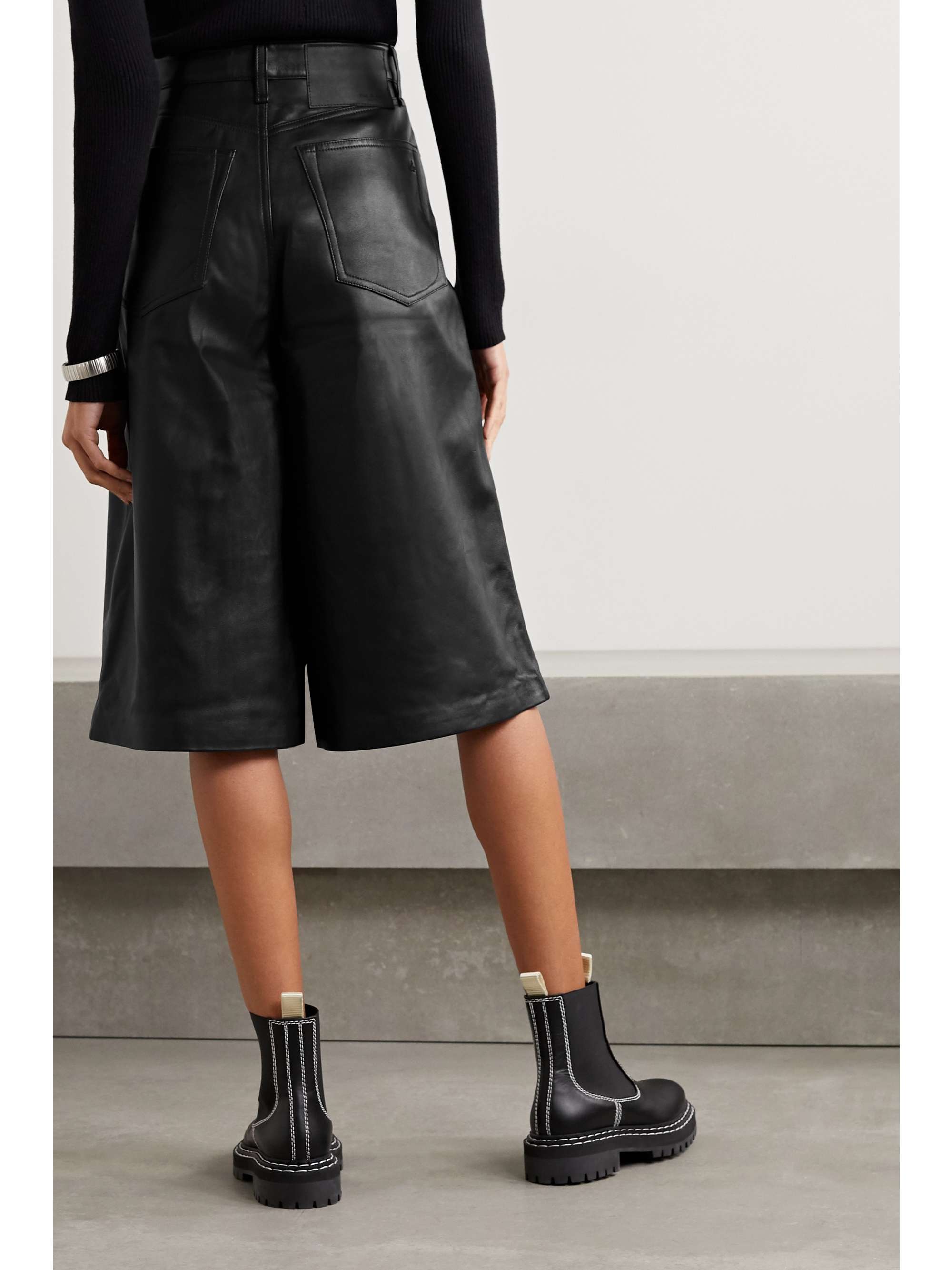 RAG & BONE Leather culottes