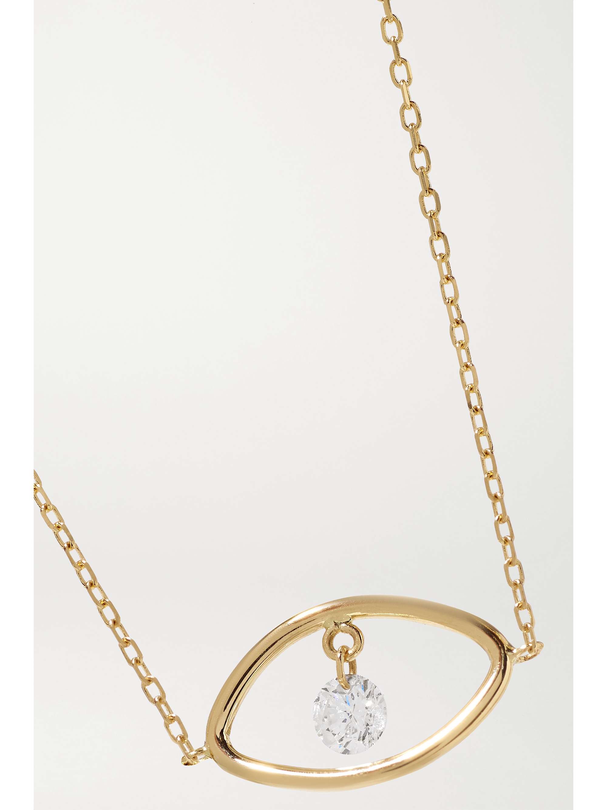 PERSÉE Eye gold diamond bracelet