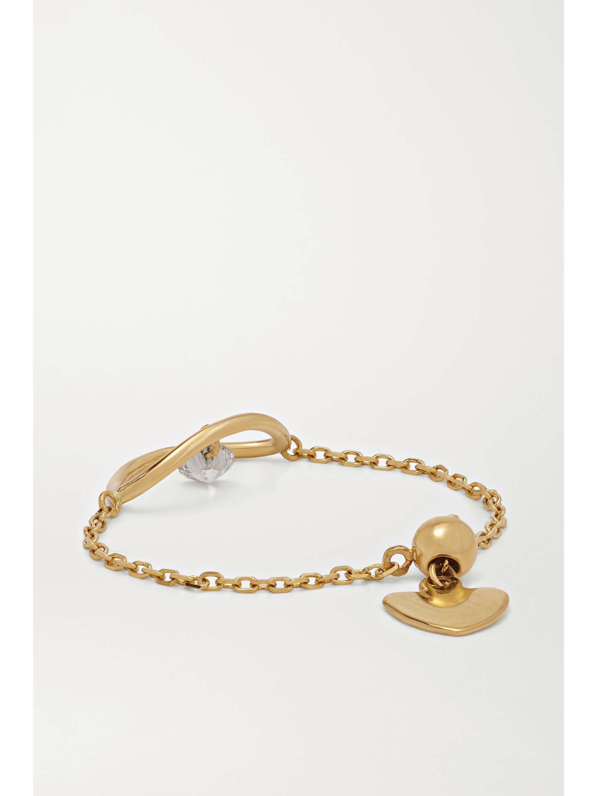 PERSÉE Eye gold diamond ring