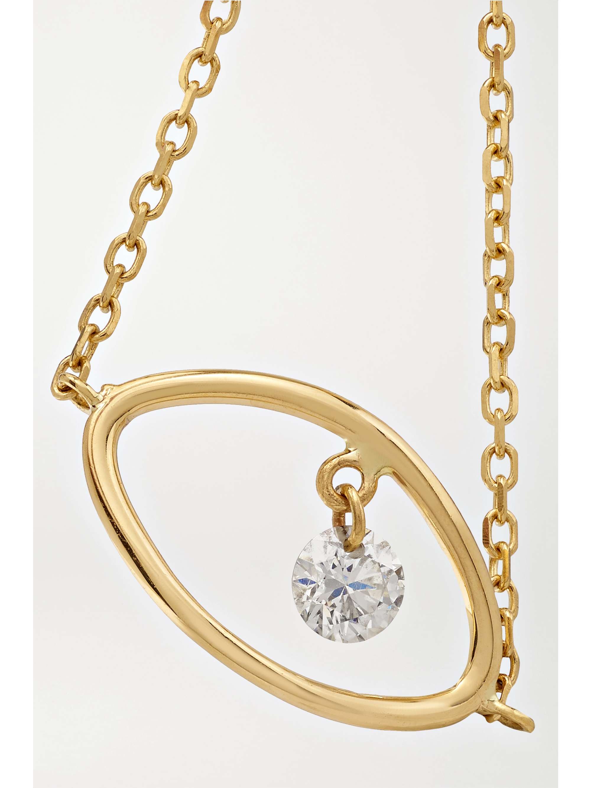 PERSÉE Eye gold diamond ring